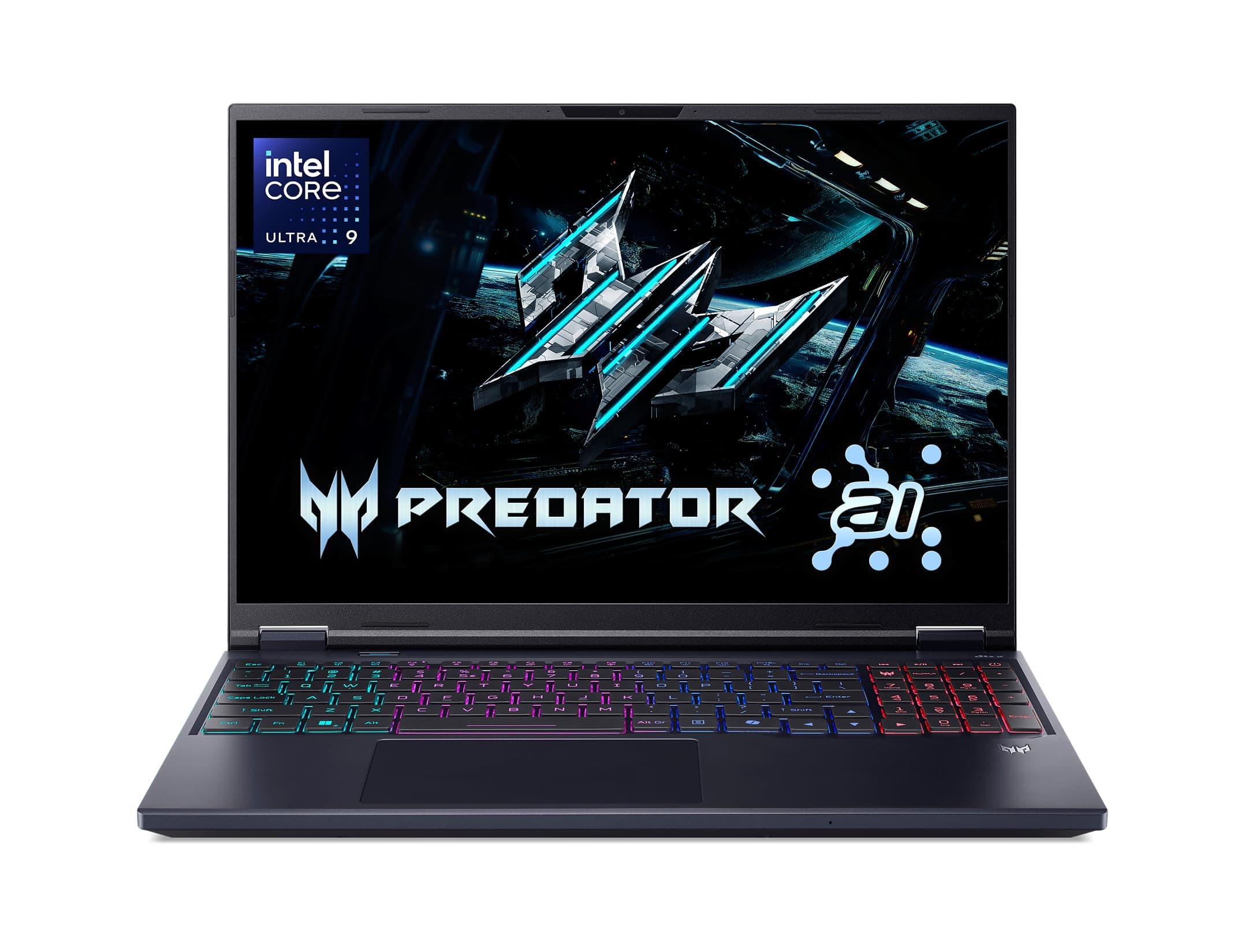 Acer Predator Helios Neo 40.6 cm WQXGA 240Hz AI Gaming Laptop Intel Core Ultra 9 275HX 16GB RAM 1TB SSD NVIDIA GeForce RTX 5070Ti Graphics Abyssal Black