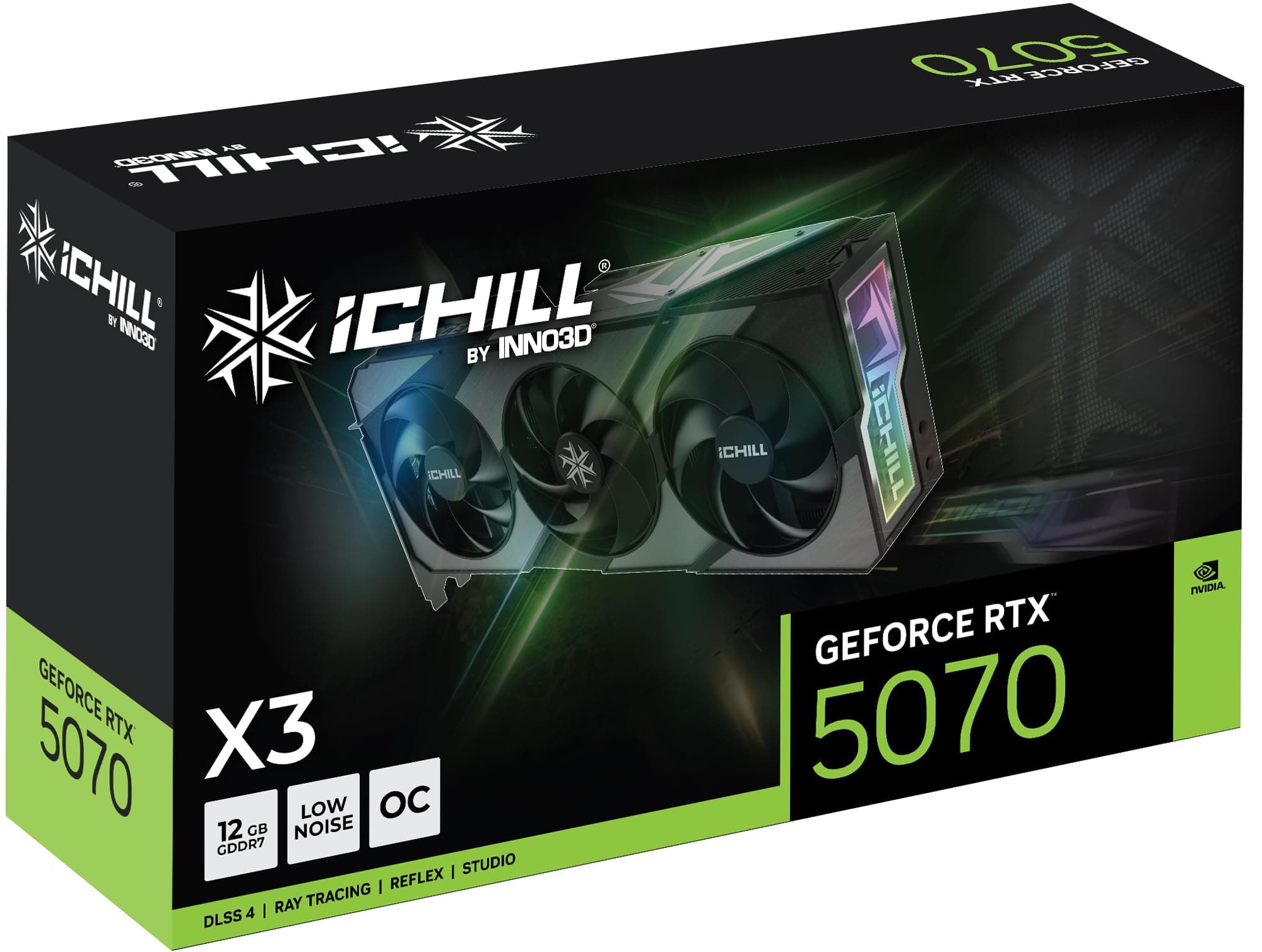 VGA Inno3D GeForce® RTX 5070 12GB ICHILL X3 Bild 5
