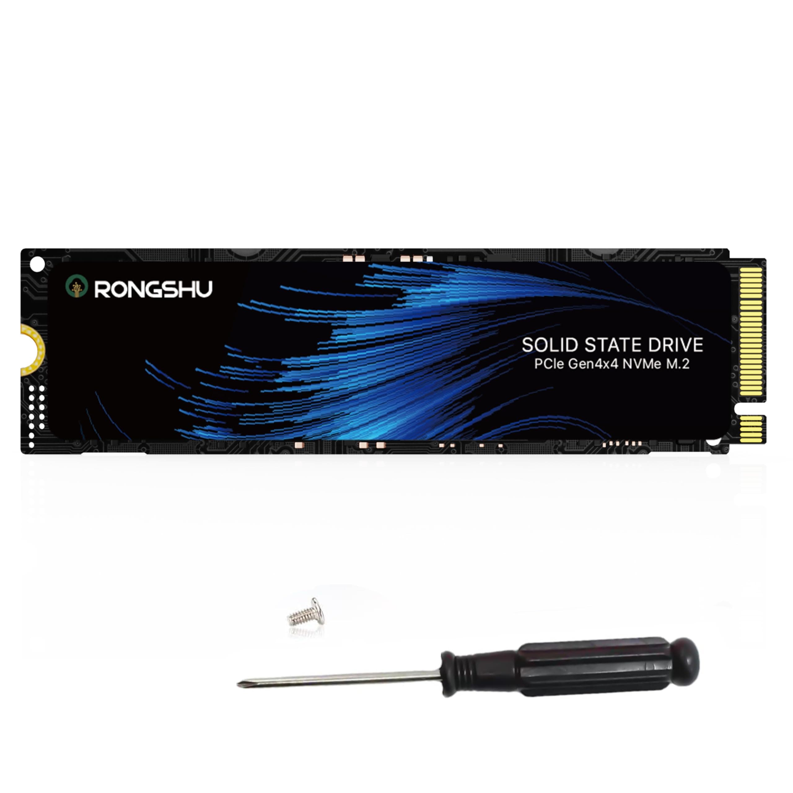 1TB NVMe SSD M.2 PCIe4.0 Gen 4×4, M.2 2280 Interne Gaming SSD, Seq. Bis zu 5100 MB/s, SLC Cache 3D NAND TLC Internal Solid State Drive mit PS5, Laptop, PC Desktops (RP5000) Bild 2