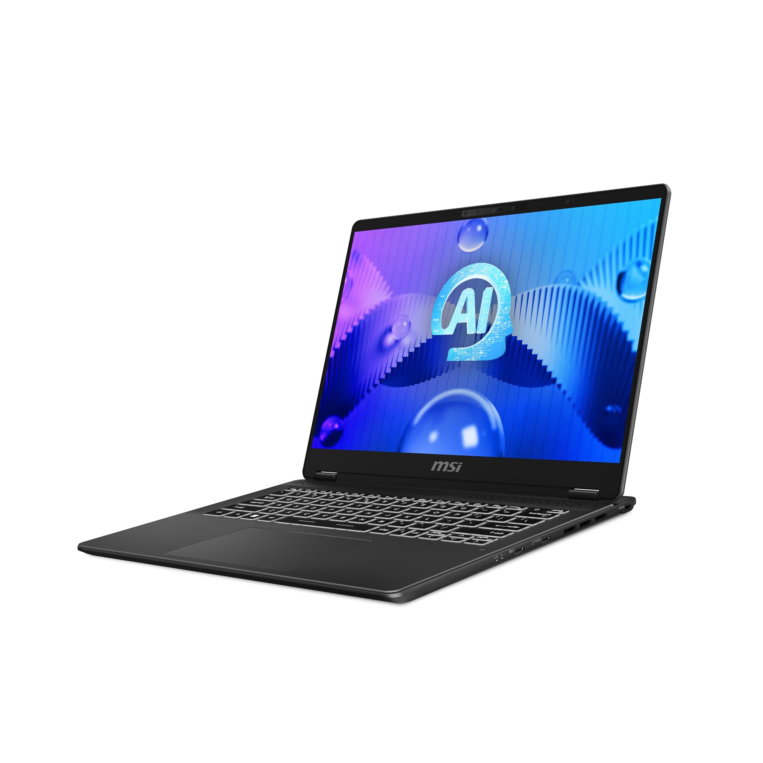 MSI Prestige 14 AI Studio C1UDXG-060IT, Notebook 14 Zoll FHD+ 144Hz, Intel Core Ultra 7 155H, Nvidia RTX 3050, 6GB GDDR6, 1TB SSD PCIe4, 16GB RAM DDR5 5600MHz, WiFi 7, Win 11 Home [Layout und Garantie Bild 4