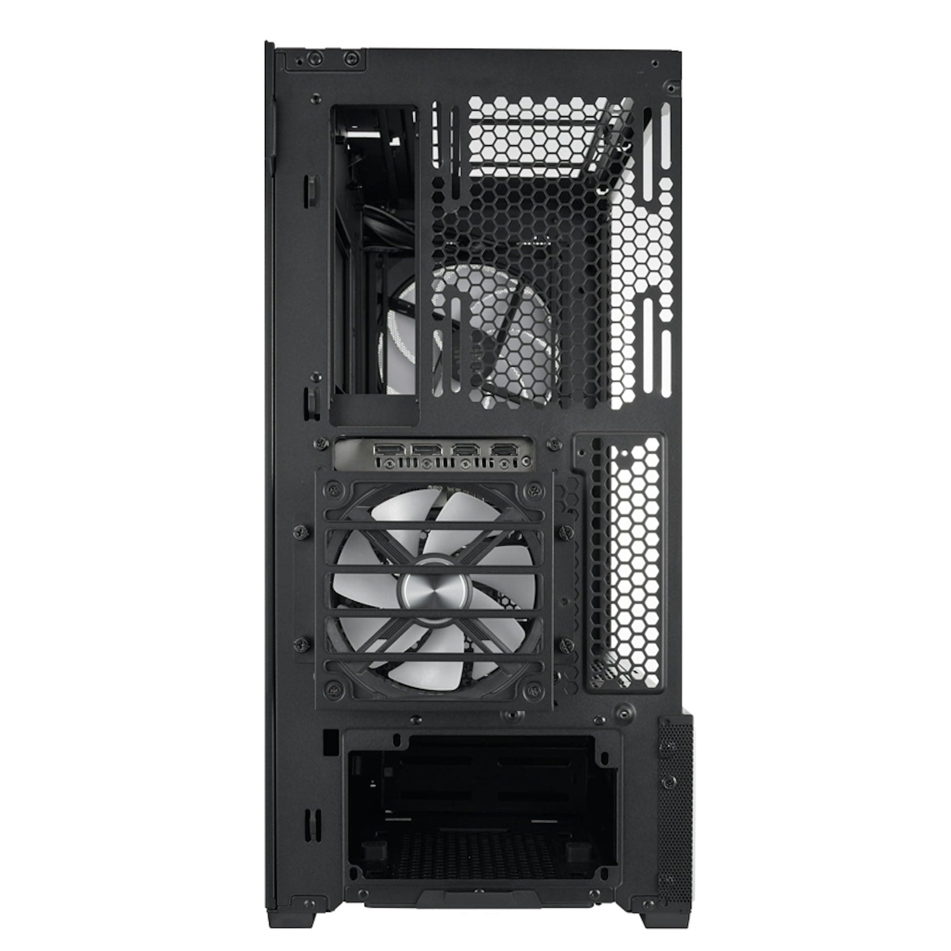 Lian Li LANCOOL 216X PC-Gehäuse - 392 mm GPU-Größe - Design mit hohem Luftstrom - inklusive 160-mm-Lüftern, Stahl, Midi-Tower, Schwarz 216 (nicht RGB) Bild 6