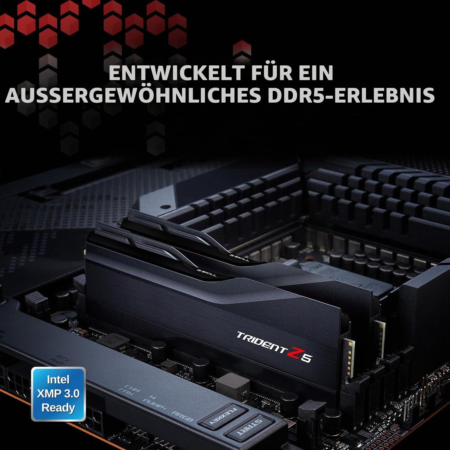 G.Skill Trident Z5 64GB Kit DDR5 (2x32GB) 6000Mhz, CL32, F5-6000J3238G32GX2-TZ5K Bild 3