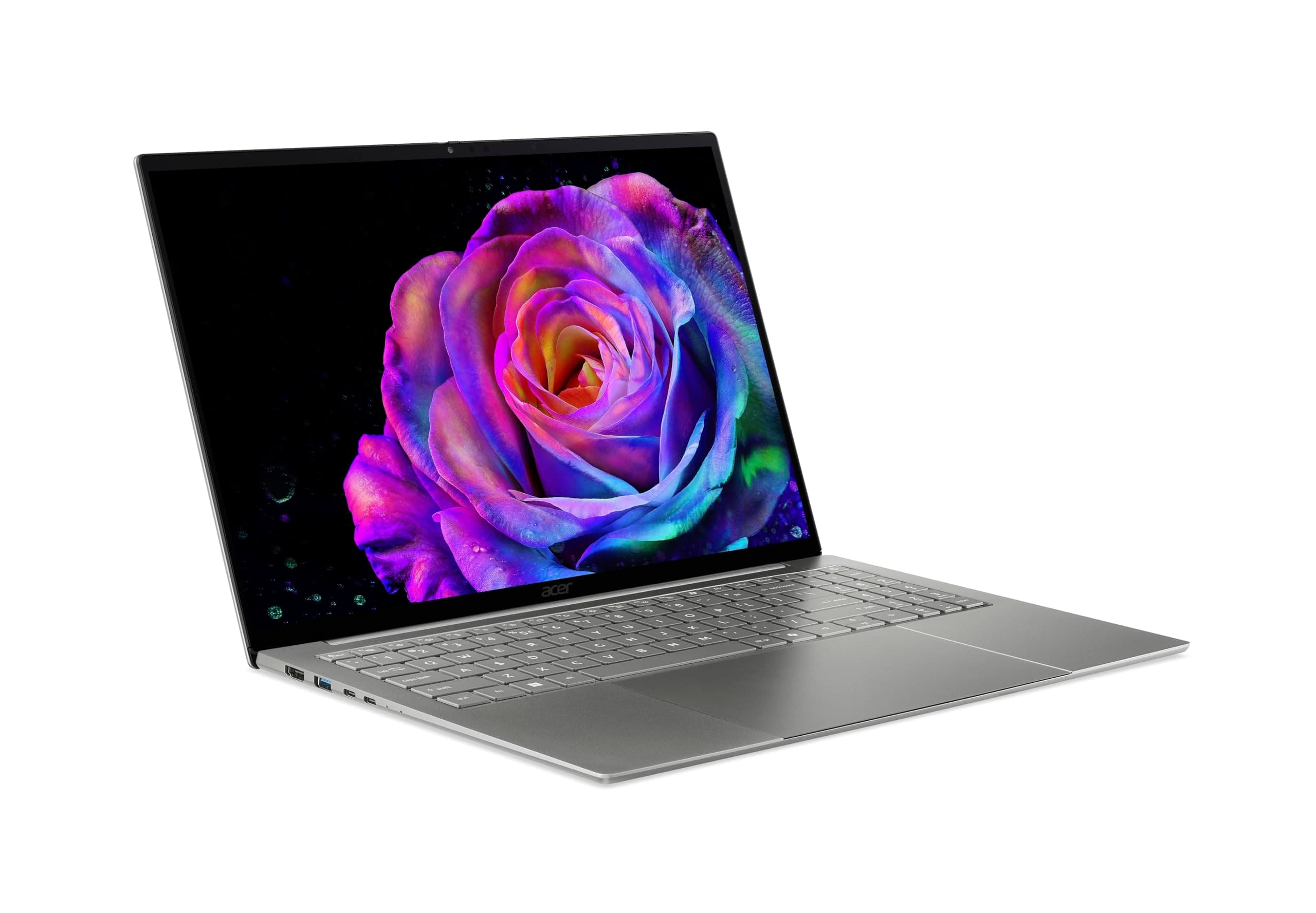 Acer Swift 16 AI OLED (SF16-71T-7053) AI Laptop, Copilot+ PC, 16" WQ2.8K OLED 120Hz Touch-Display, Intel Core Ultra X7 358H, 16 GB RAM, 512 GB SSD, Intel Arc B390 Grafik, Windows 11, QWERTZ Tastatur Bild 2