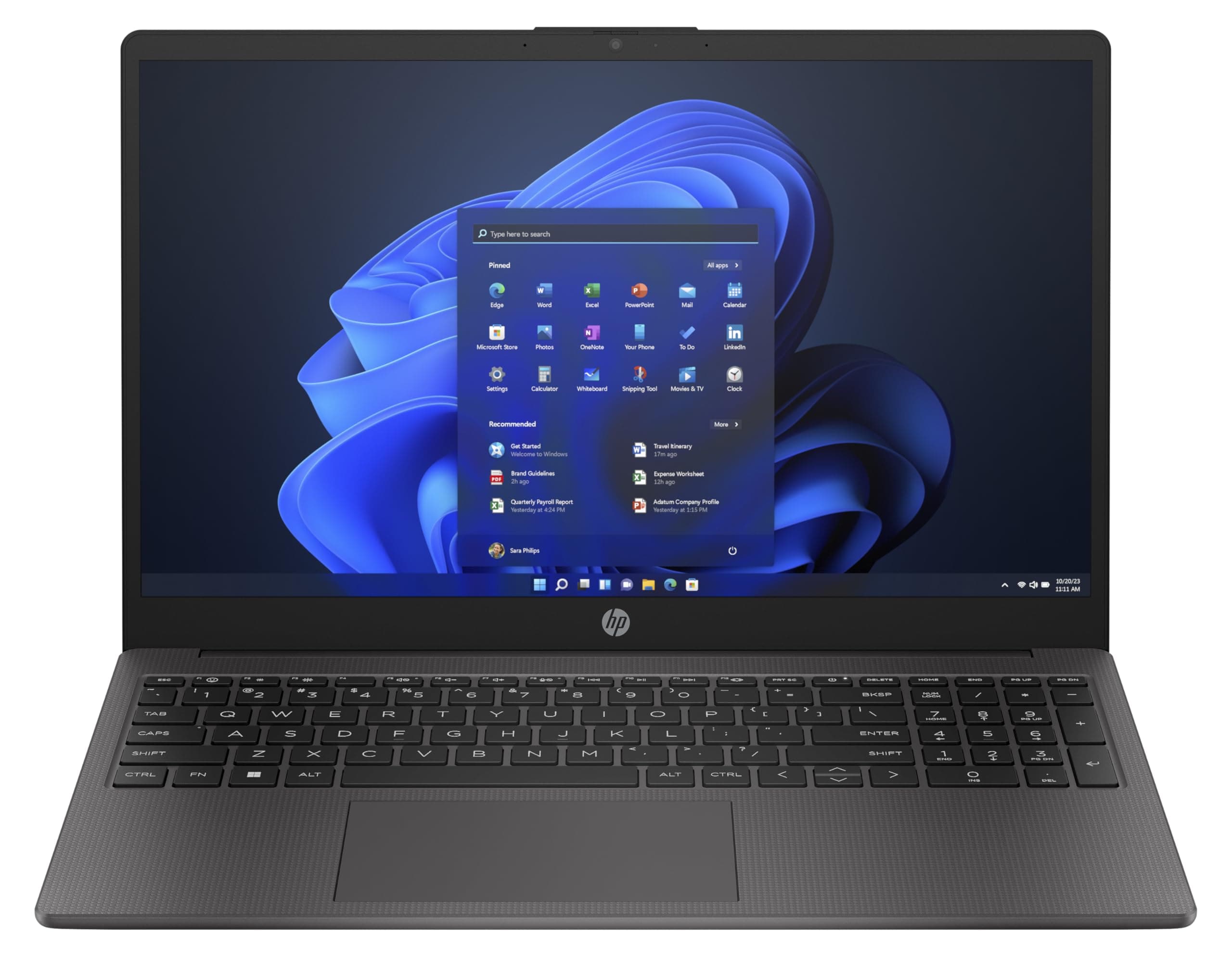 HP Laptop, 15,6 Zoll IPS Full-HD Display, Intel Core i7 1355U, 10 x 5.00 GHz, 16 GB DDR4 RAM, 512 GB SSD, Intel Iris Xe, Schwarz, Norton 360, Windows 11