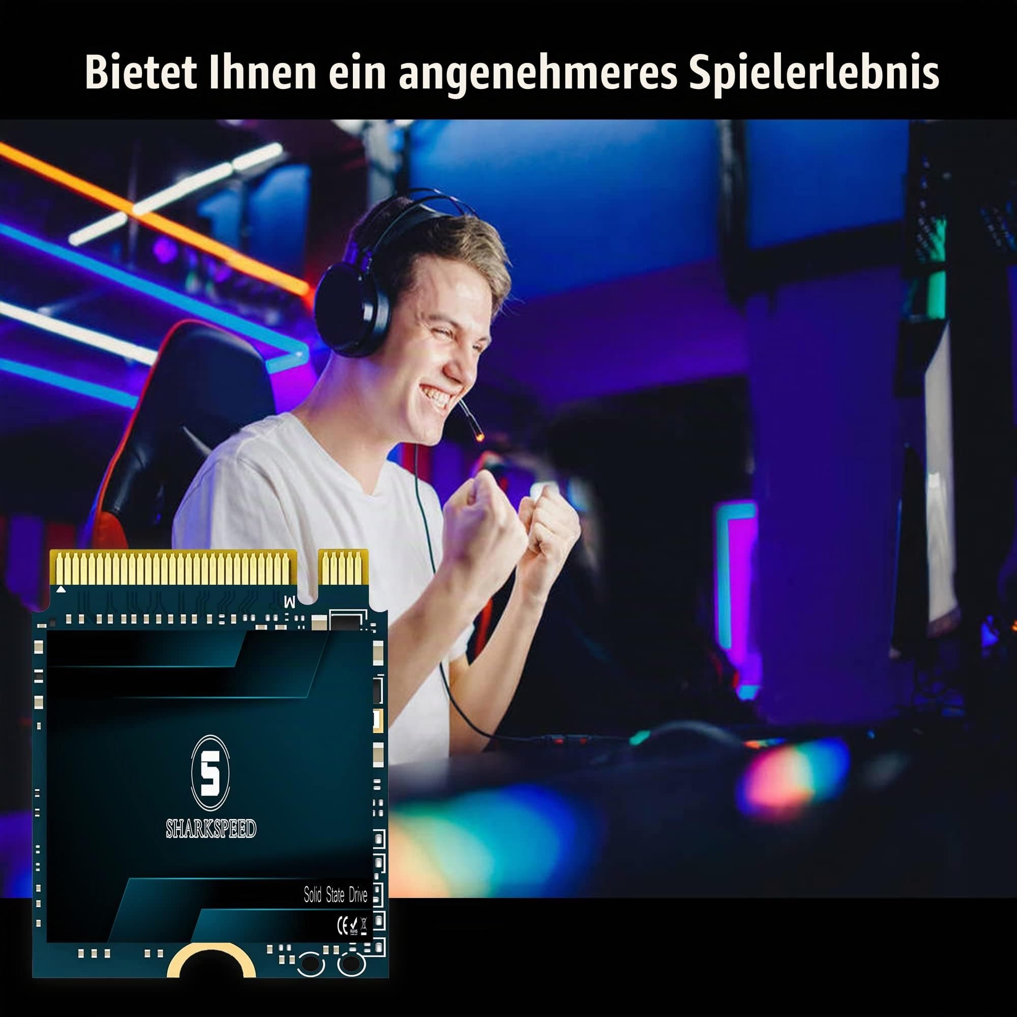 SSD M.2 2230 128 GB 30 mm NVME PCIe Gen3.0x4 für Steam Deck, Surface Pro, ROG Ally, GPD, Ultrabook, Laptop Bild 8