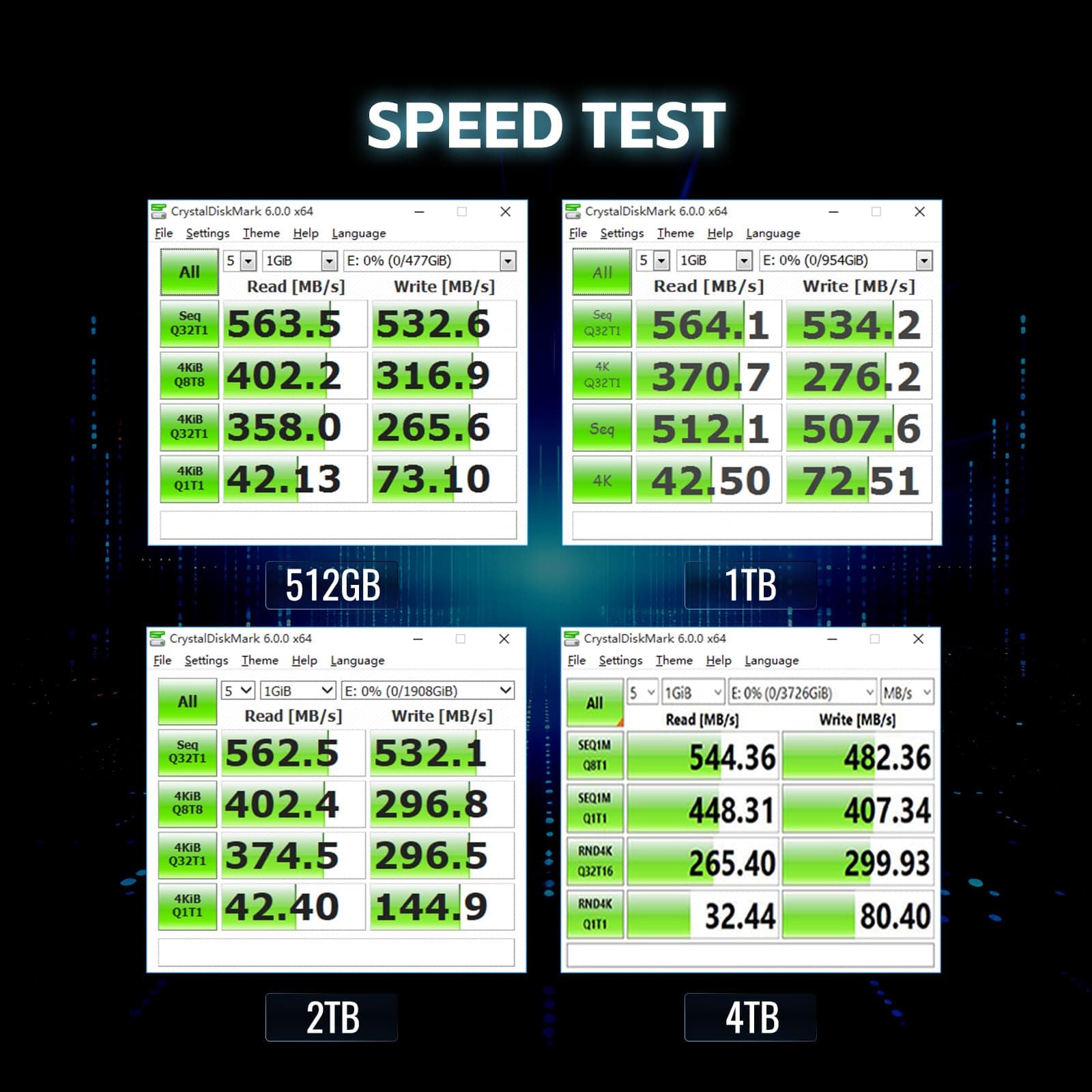 KingSpec 512GB 2 5 Zoll SATA SSD, 2.5 inch SATA III 6Gb/s Interne Solid State Festplatte - 3D NAND Flash, Kompatibel mit PS4/Desktop/Laptop Bild 8