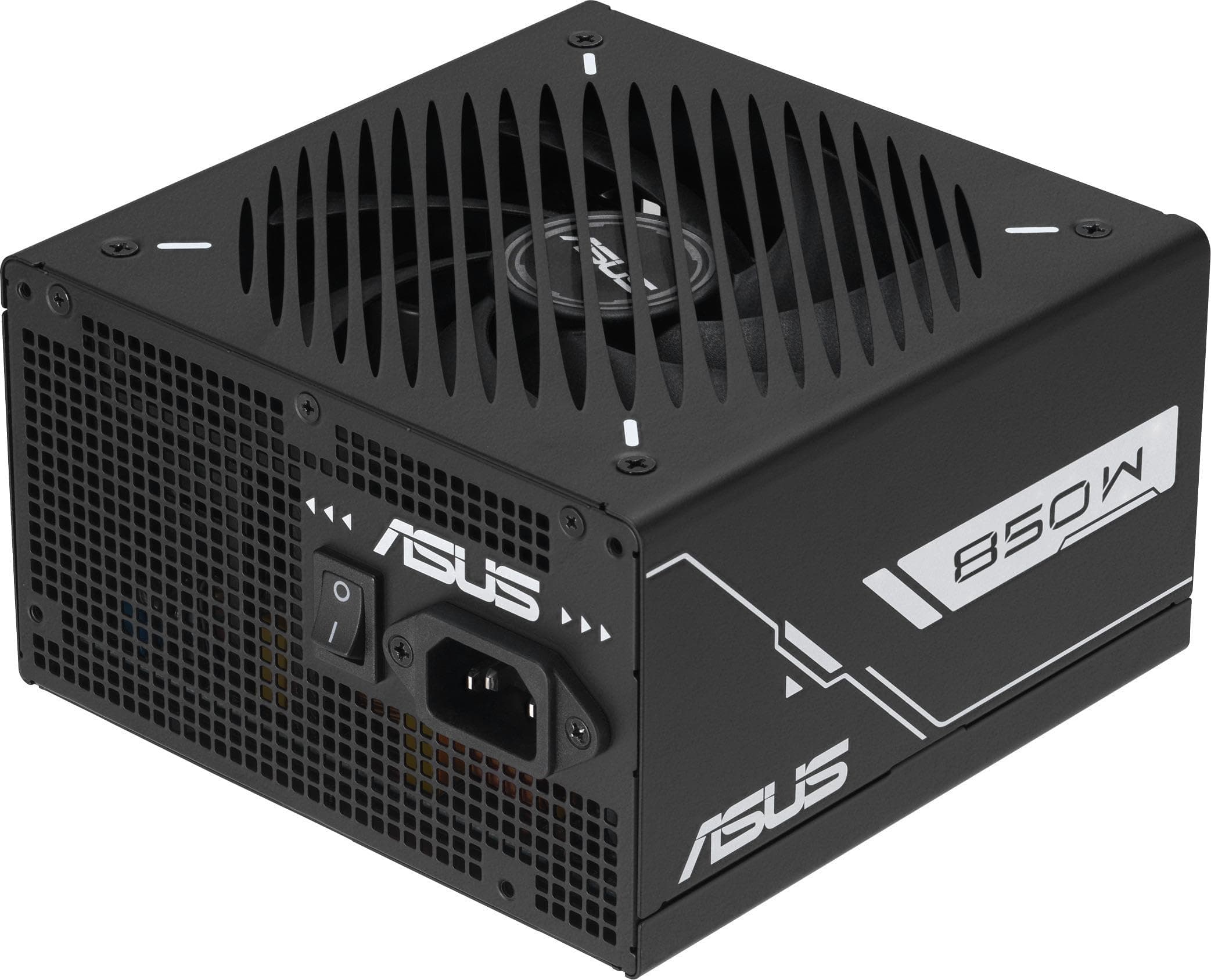 ASUS Prime 750W Gold Black Edition Gaming Netzteil (750 Watt, Lüfter mit Doppelkugellager, ATX 3.1 & PCIe 5.1 kompatibel, 80 Plus & Cybernetics Gold-Zertifizierung, geätzte Kabel, Schwarz) Bild 3
