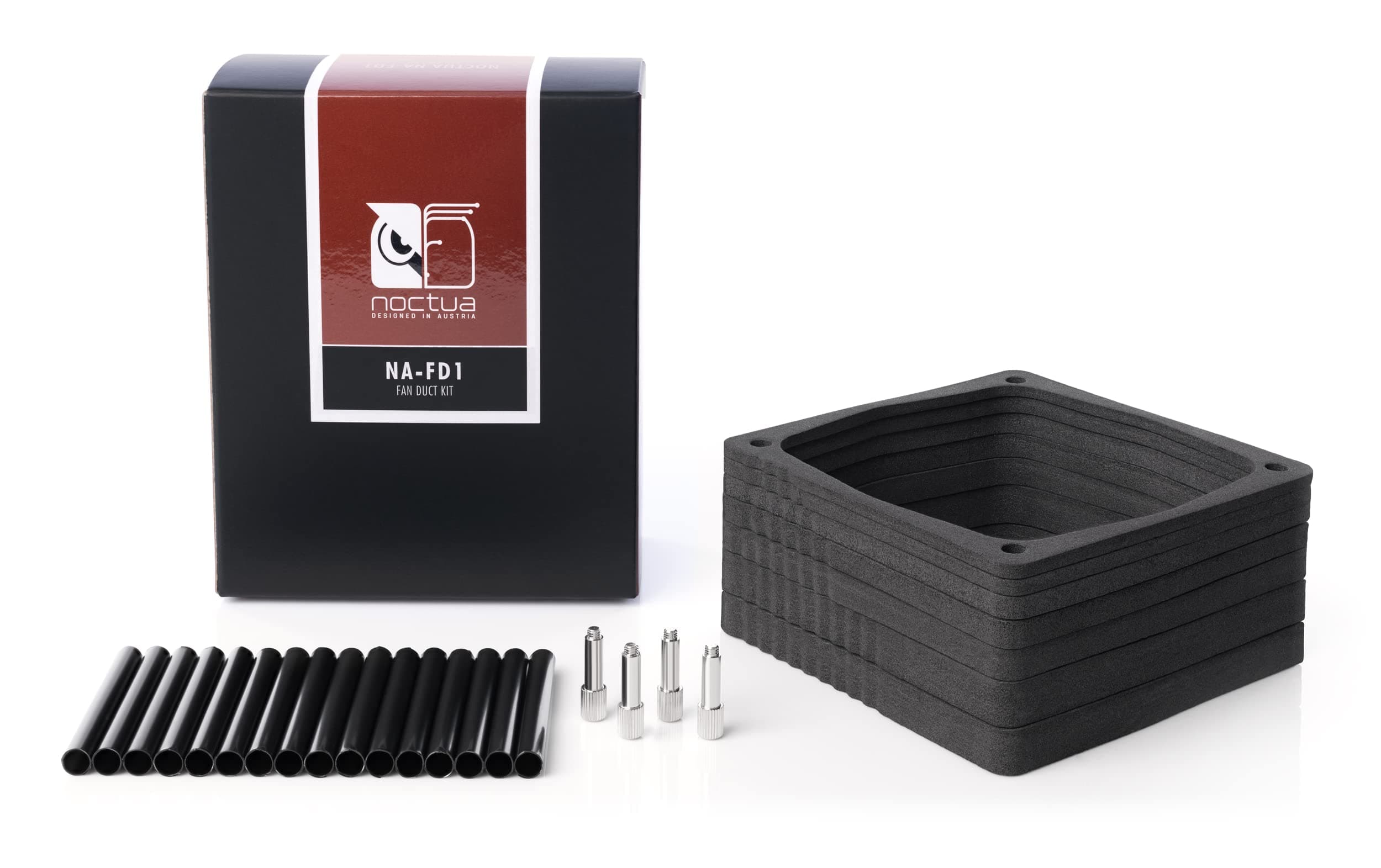 Noctua NA-FD1 Luftführungs-Set für NH-L9i und NH-L9a CPU-Kühler (Schwarz) Bild 4