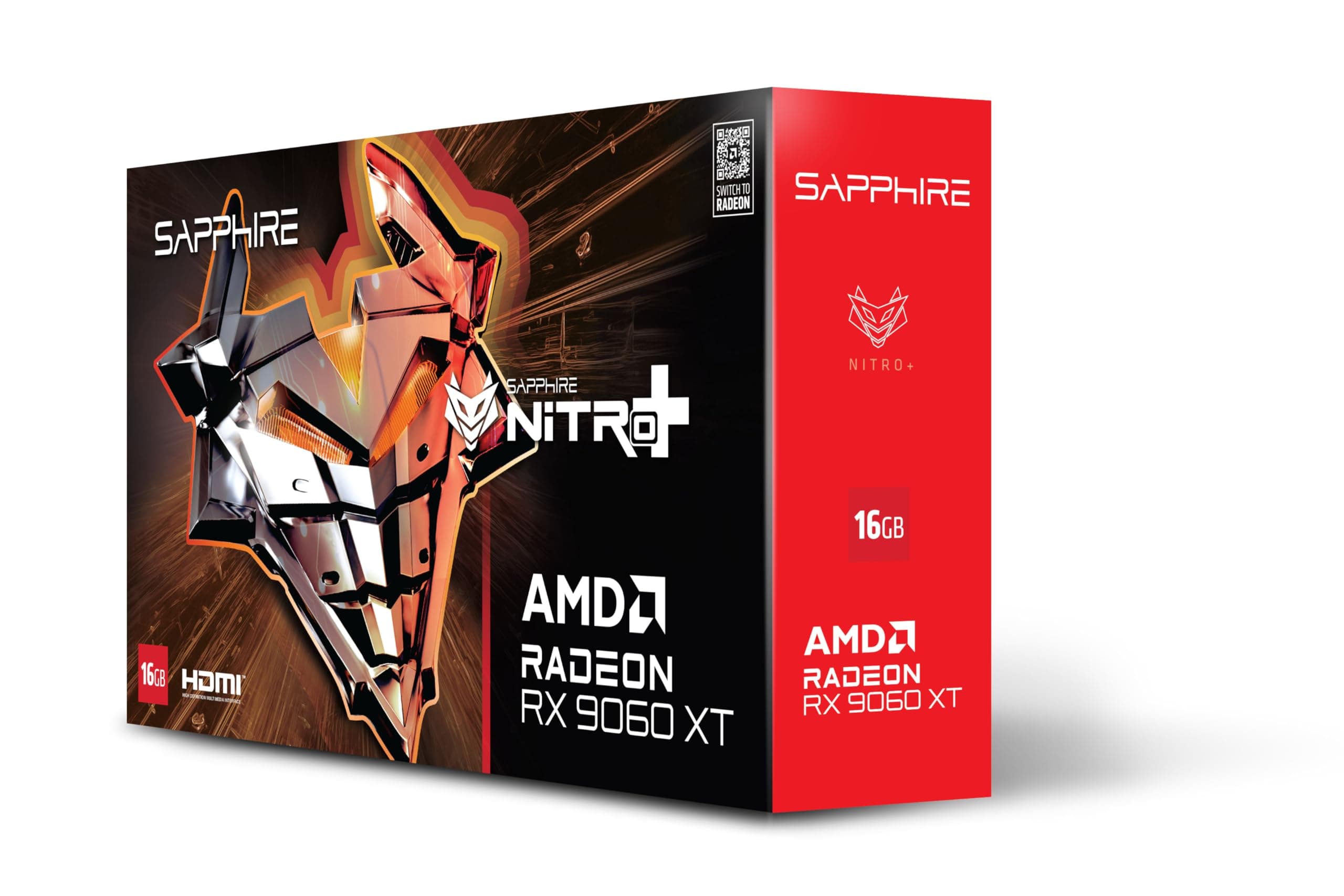 Sapphire Technology Carte Graphique Nitro Plus AMD Radeon RX 9060 XT Gaming OC 16GB Double HDMI-DP Bild 7