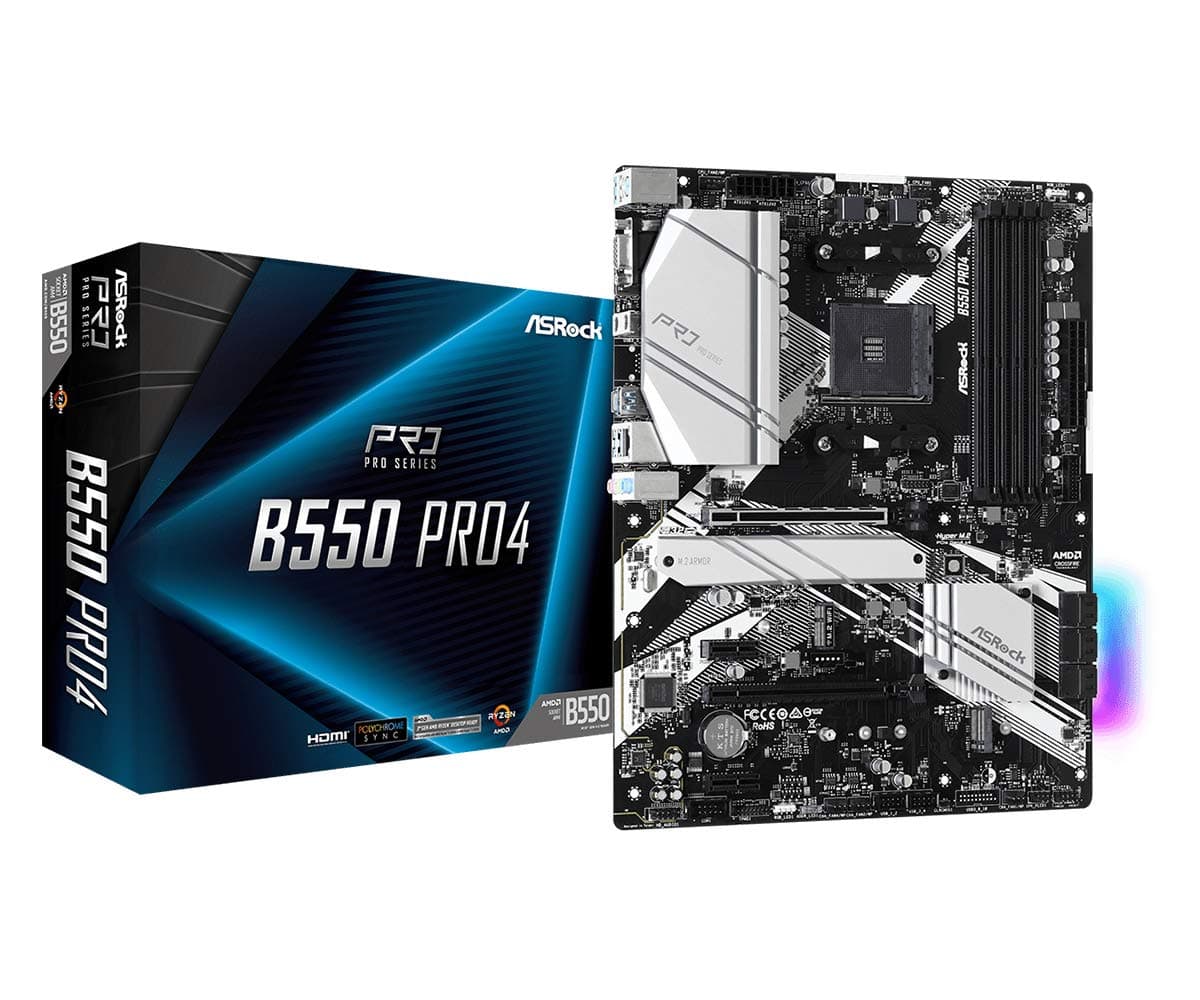 ASRock B550 Pro4 Mainboard Bild 2