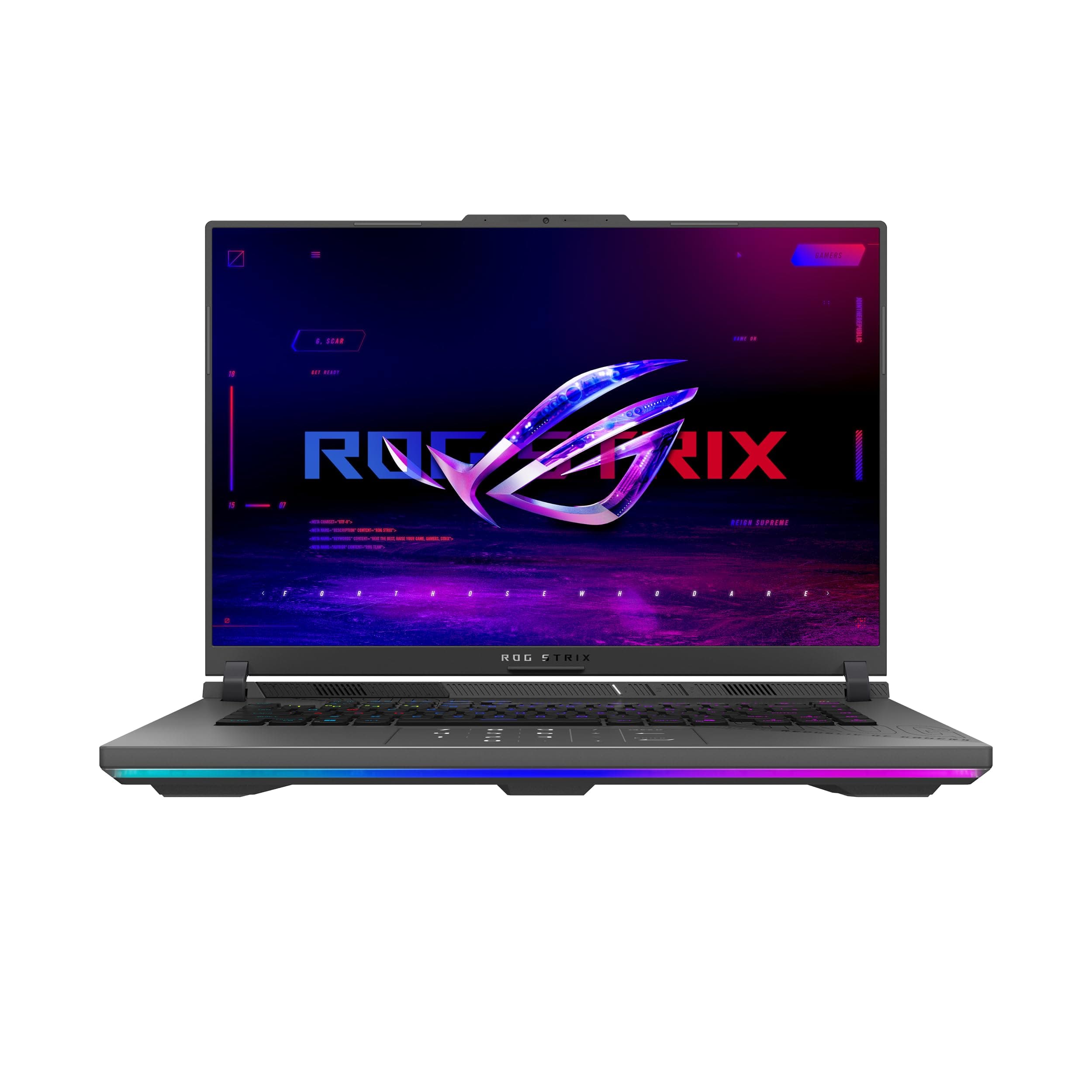 ASUS ROG Strix G16 (2025) Gaming Notebook, 16 Zoll ROG Nebula 16:10 2.5K 240Hz/3ms, NVIDIA GeForce RTX 5070 Ti, AMD Ryzen 9 9955HX3D, 32GB DDR5-5600, 1TB PCIe e Gen 4 SS D, Wi-Fi 6E, Win 1 1 Stück R9 X3D | RTX5070 Ti Bild 8