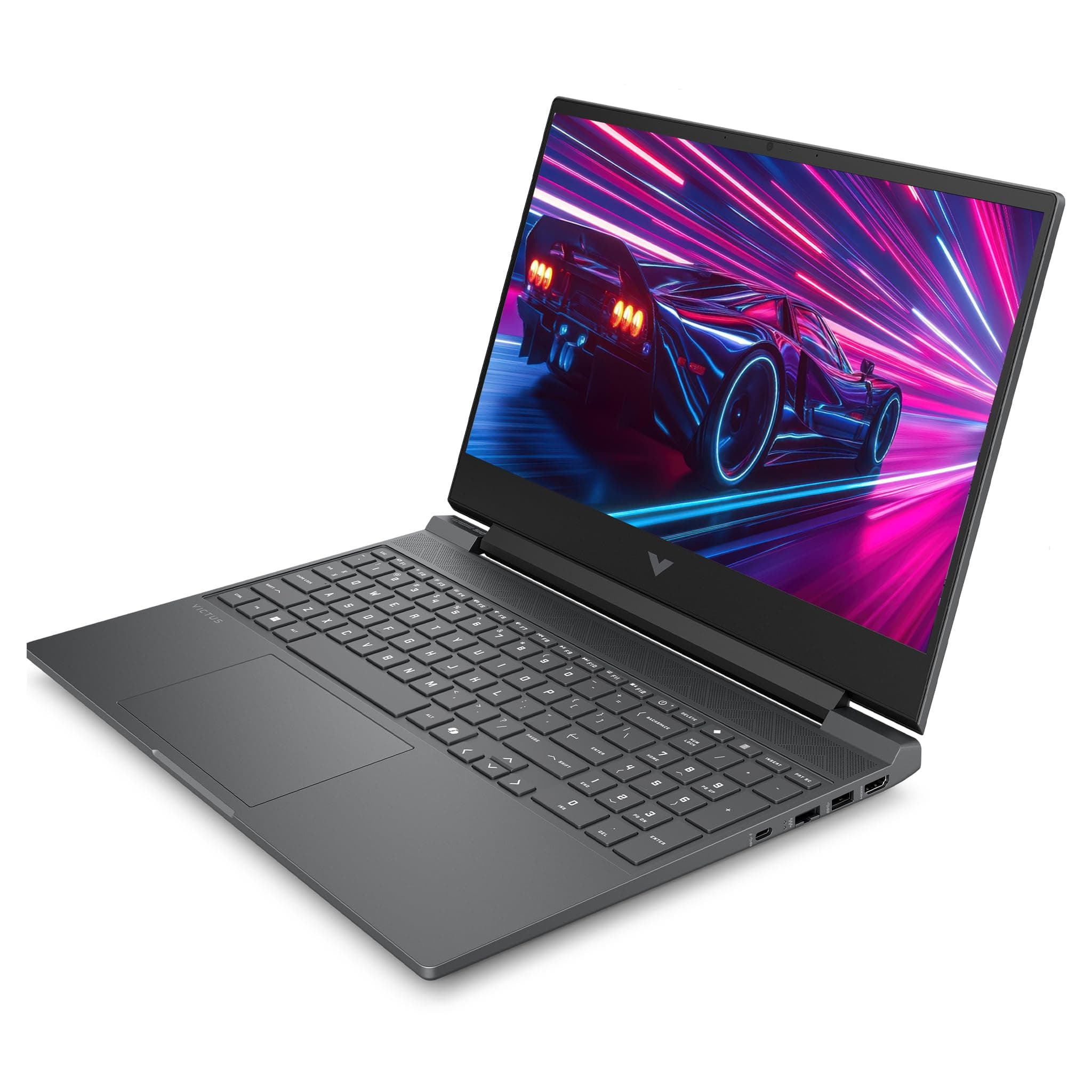 HP Victus 15 Gaming Laptop, Intel Core i5-13420H, 64 GB DDR5 RAM, 1 TB PCIe SSD, 15,6" FHD (1920x1080) IPS 144Hz Display, Nvidia Geforce RTX 5050, Deutsches Tastatur, Windows 11 Pro, Mica Silver 64 GB RAM | 1 TB SSD Windows 11 Pro Bild 3