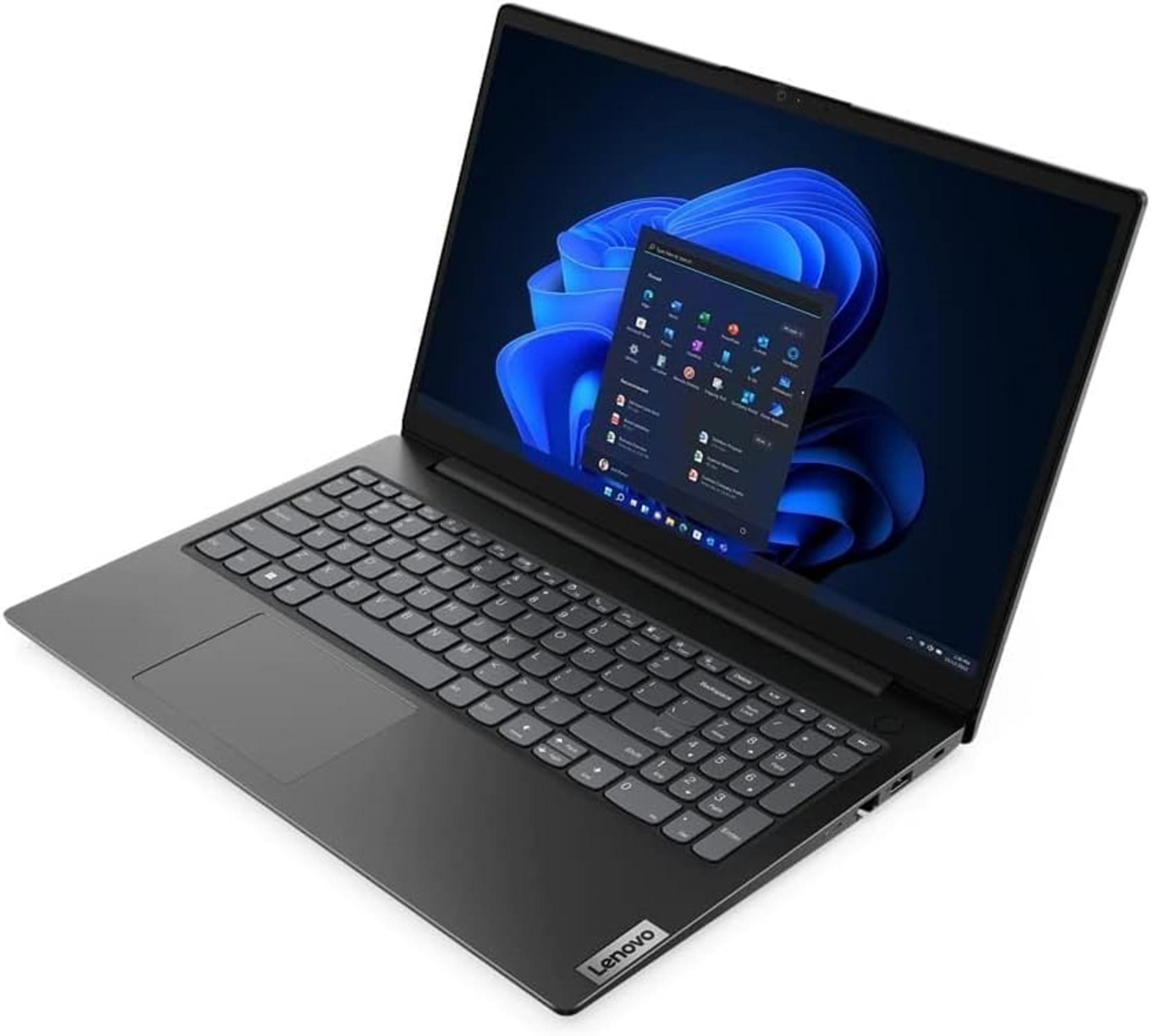Lenovo Laptop 15,6 Zoll, Intel Quad Core N6000, 4 x 3.30 GHz, 8 GB RAM, 512 GB SSD, Norton 360, Windows 11 Bild 3