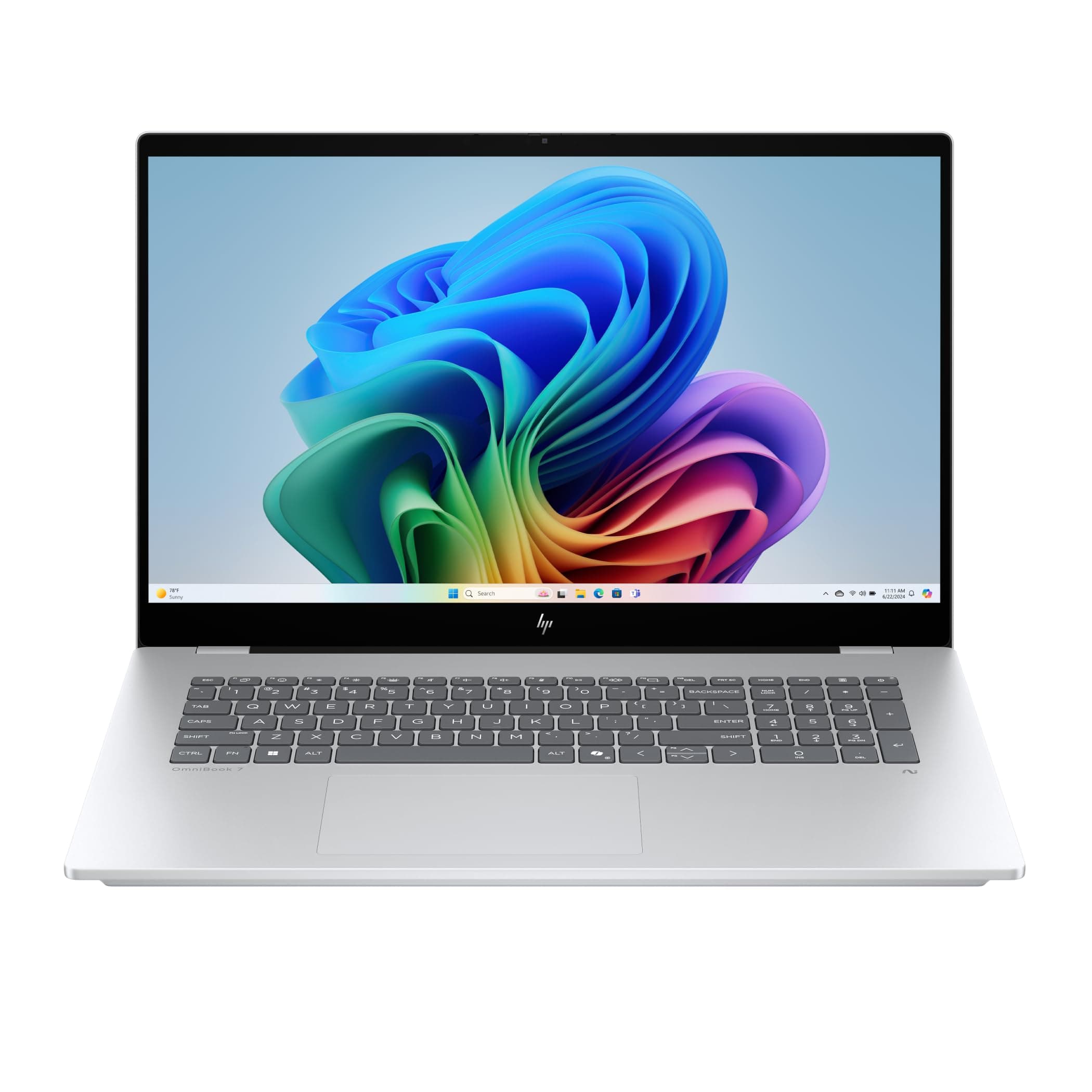 HP OmniBook 7 Next Gen AI Laptop 17-dc0177ng・Intel Core Ultra 7 258V / 2.2 GHz・Win 11 Pro・GeForce RTX 4050・32 GB RAM・1 TB SSD NVMe・43.9 cm (17.3") (BZ8F3EA) Bild 2