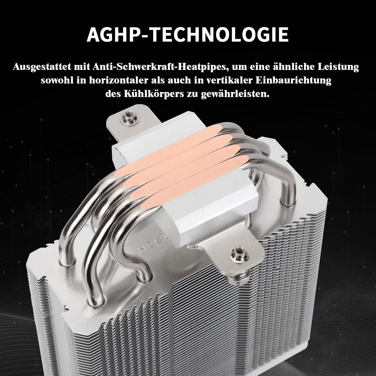 Thermalright Assassin X 120R Digitaler White CPU-Kühler, Digitaler Bildschirm Top Cover, TL-P12W PWM Quiet Fan CPU Luftkühler, Unterstützung AM4/AM5,Intel LGA1851/1700/1150/1151/1200 AX120R D White Bild 3