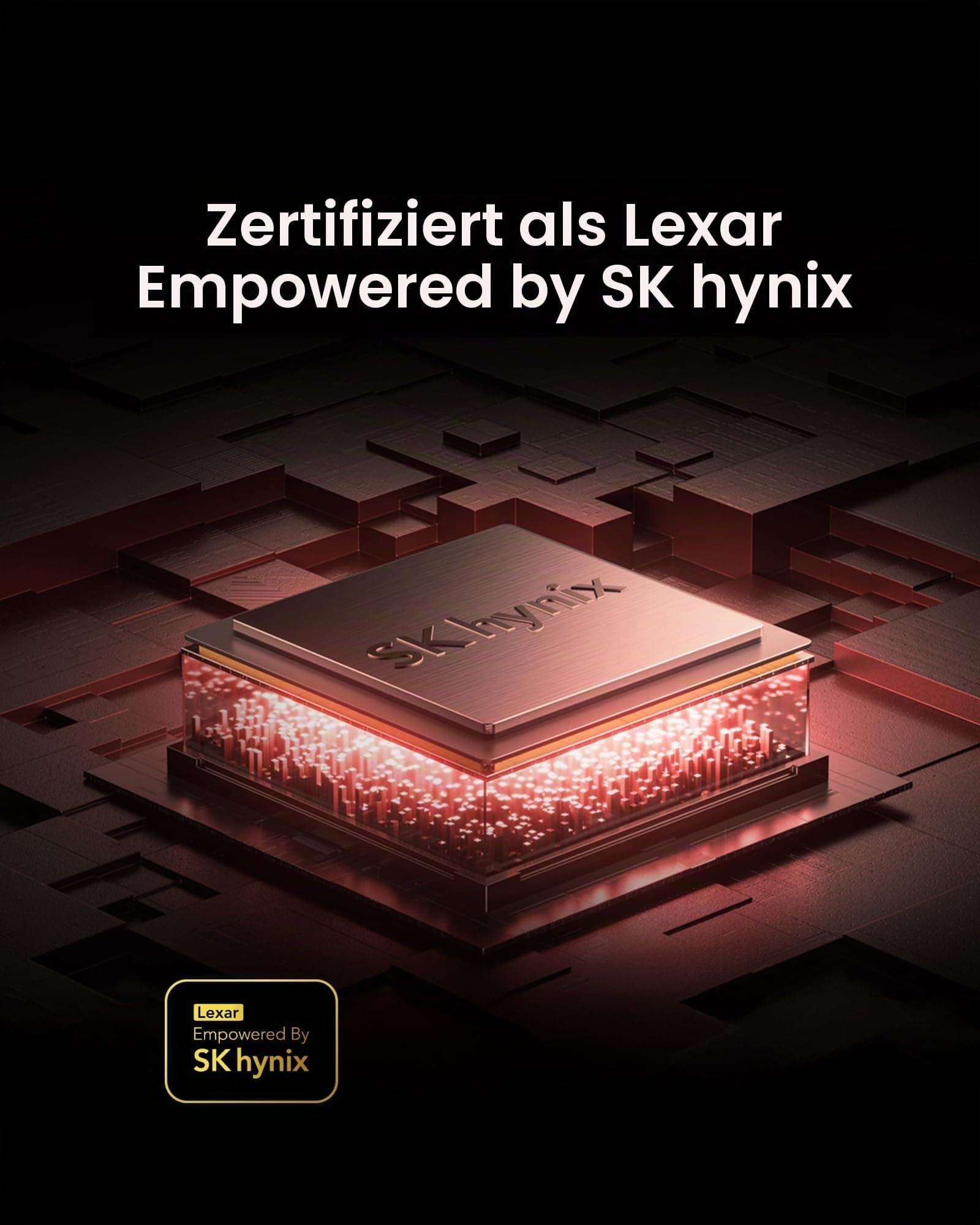Lexar RGB DDR5 RAM 32GB Kit (2x16GB) 6000MHz CL28, 288-Pin UDIMM Desktop Memory, Hochleistungs-PC-Gaming-Computerspeicher für AMD EXPO, KI, DRAM, unterstützt von SK hynix, CL28-36-36-68, 1,4V Bild 5