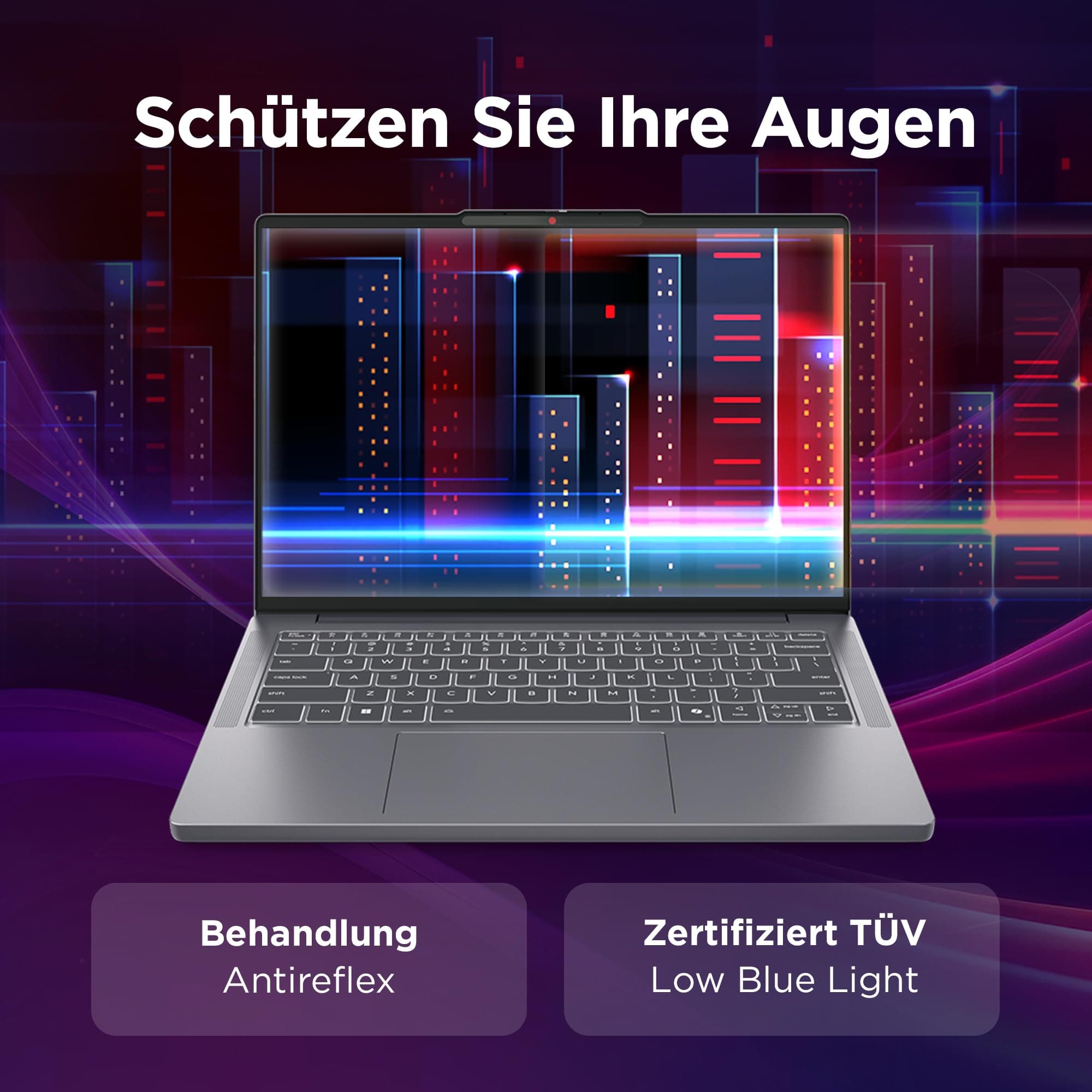 Lenovo IdeaPad Slim 3i Laptop | 14" WUXGA Display | Intel Core i5 13420H | 16GB RAM | 512GB SSD | Intel UHD Grafik | Win11 | QWERTZ | Luna Grau | 3 Monate Premium Care Bild 7