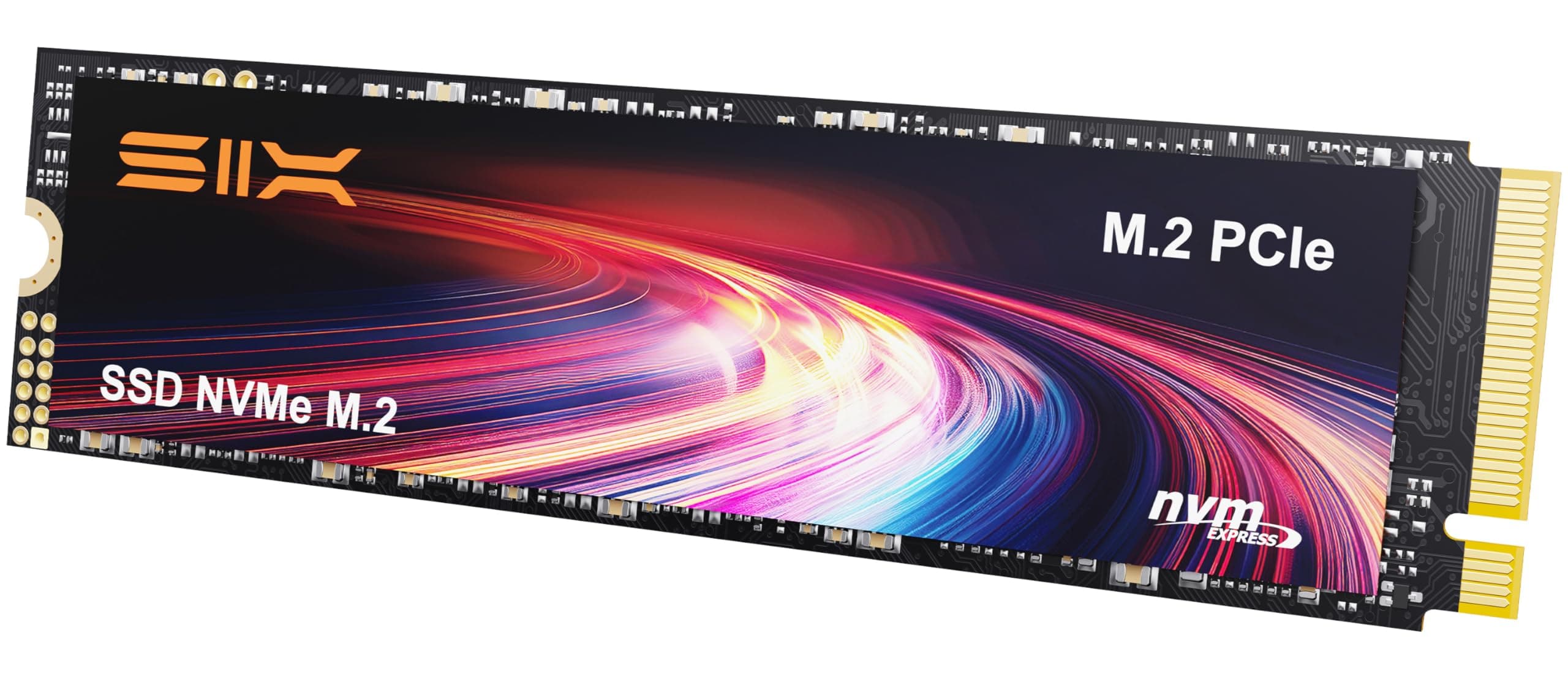 SIX X4000 1T M.2 SSD PCIe Gen3x4 NVME SSD Interne Solid-State-Laufwerk - bis zu 3.000MB/s Lesen, 1.300MB/s Schreiben Bild 2