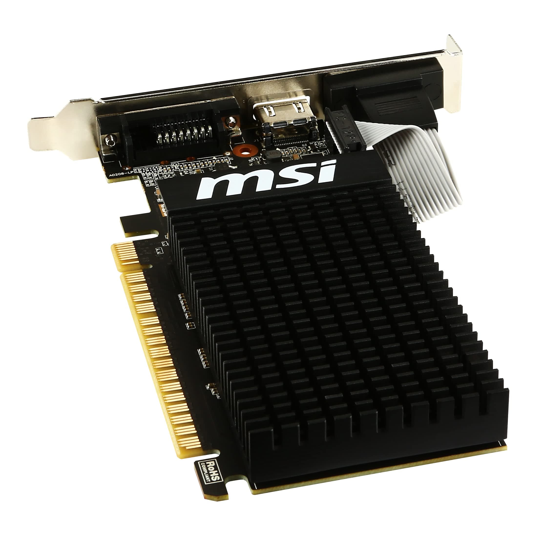 Msi Geforce Gt 710 2gb Ddr3 MSI NVIDIA GT 710 2GB Low Profile PASSIVE Single Bild 8