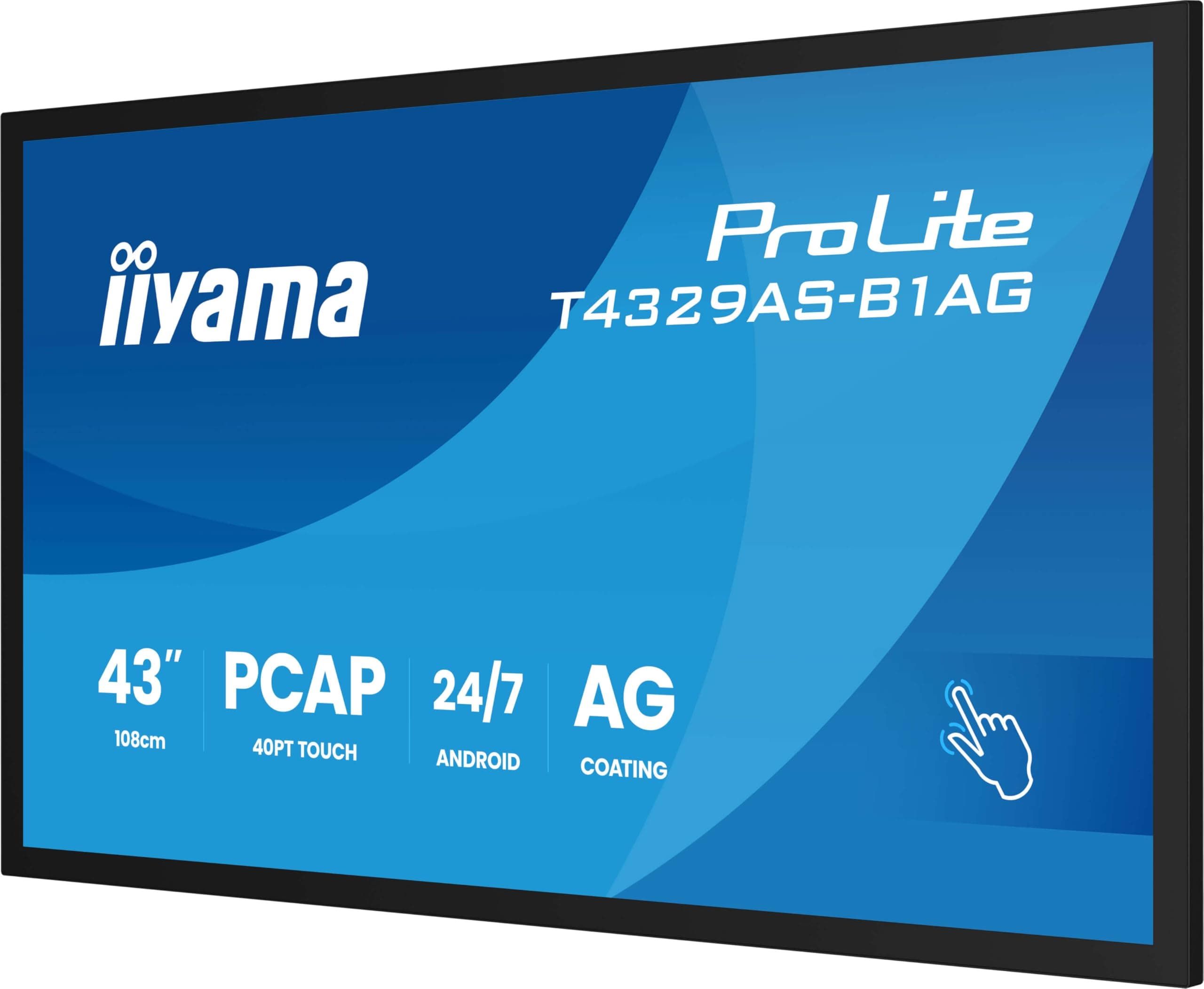 iiyama Prolite T4329AS-B1AG interaktives 43' All-in-One PCAP-Display für intelligente Räume für die Zusammenarbeit Bild 5