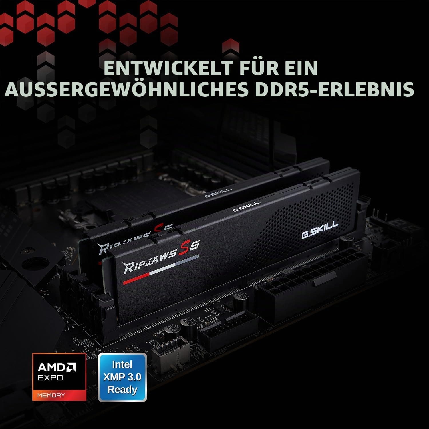 G.Skill DDR5 64GB PC 6000 CL36 G.Skill KIT (2x32GB) 64-RS5K Bild 3