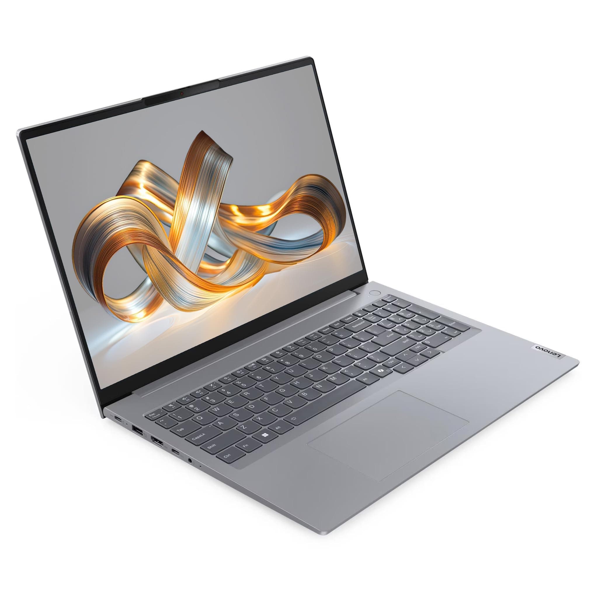 Lenovo ThinkBook 16 G7 ARP Business Laptop, AMD Ryzen 5-7535HS, 16 GB DDR5 RAM, 512 GB PCIe SSD, 16" WUXGA Display, AMD Radeon 660M Graphics, Deutsches Tastatur-Layout, Windows 11 Pro, Arctic Grey 16 GB RAM | 512 GB SSD Windows 11 Pro Bild 2