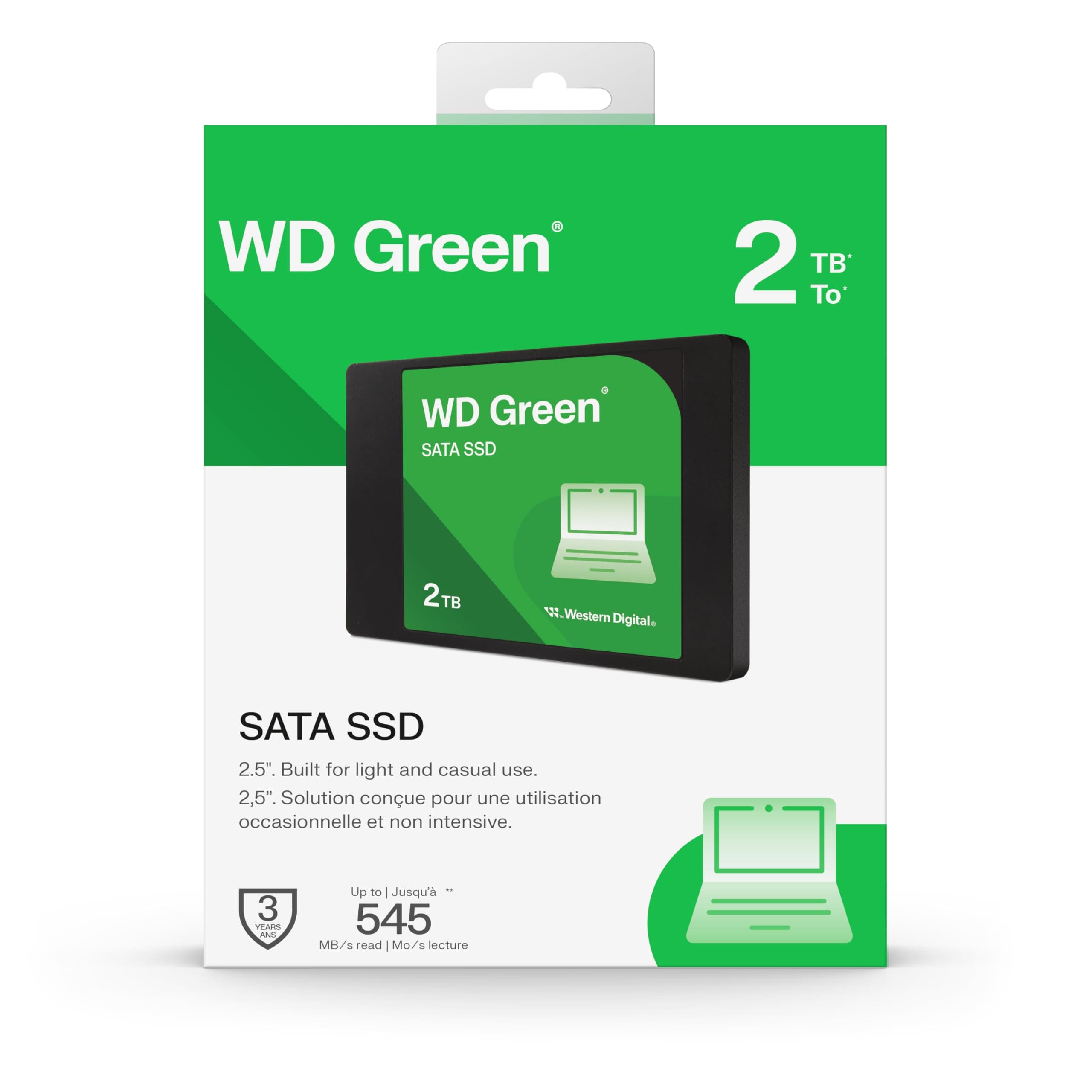 SSD WD Green 2,5" 2TB SATA Bild 7