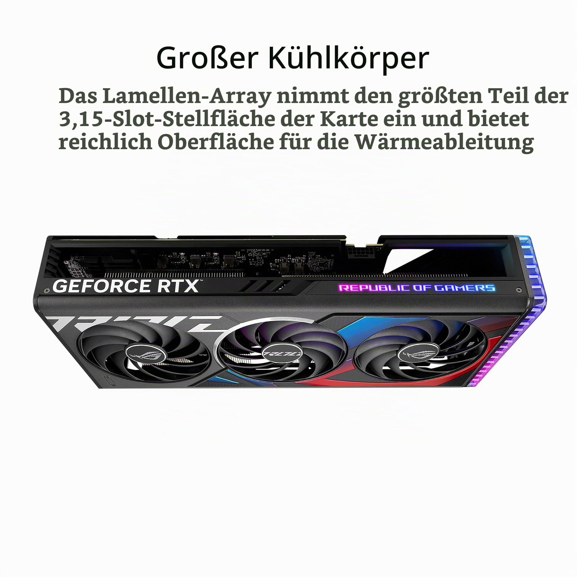 ASUS ROG Strix GeForce RTX 4070 SUPER 12GB GDDR6X Gaming Grafikkarte (Nvidia GeForce RTX4070 DLSS 3, PCIe 4.0, 2x HDMI 2.1a, 3x DisplayPort 1.4a, ROG-STRIX-RTX4070S-12G-GAMING) + Indiana Jones Bild 5