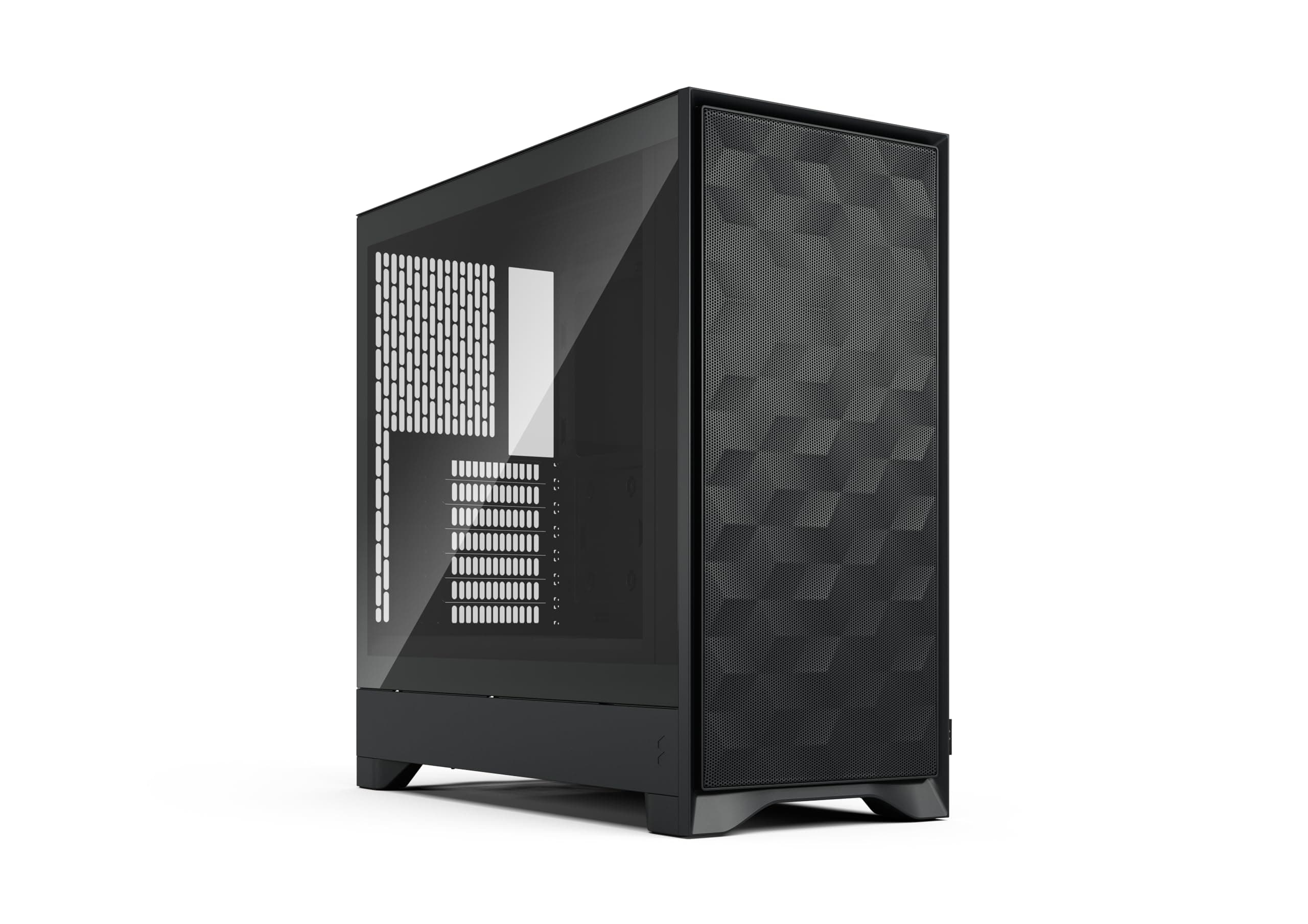 Fractal Design Pop 2 Air Black TG – Mesh PC-Gehäuse mit Airflow-Optimierung, 3X 120 mm Lüfter, Tempered Glass, ATX/mATX/ITX, GPU bis 416 mm Schwarz TG