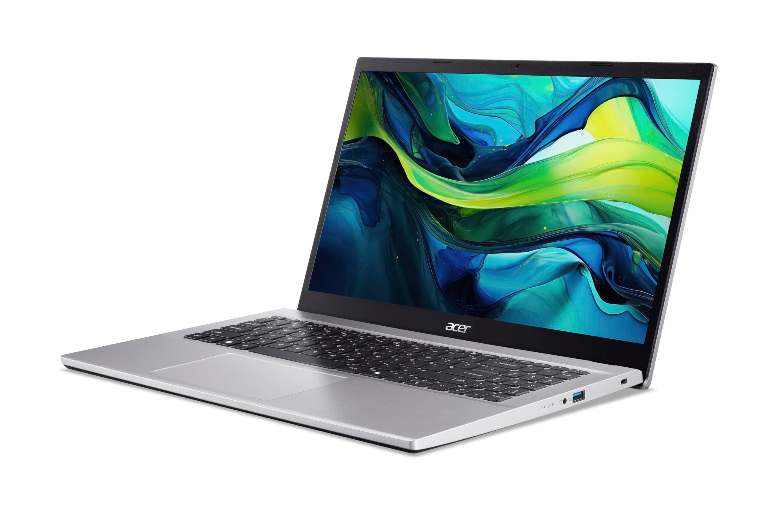 Acer Aspire Go 15 (AG15-42P-R5ZD) Laptop, 15,6" FHD IPS Display, AMD Ryzen 7 5825U, 32 GB RAM, 1 TB SSD, AMD Radeon Grafik, Windows 11, QWERTZ Tastatur, Silber Ryzen 7|32GB | 1TB Bild 4