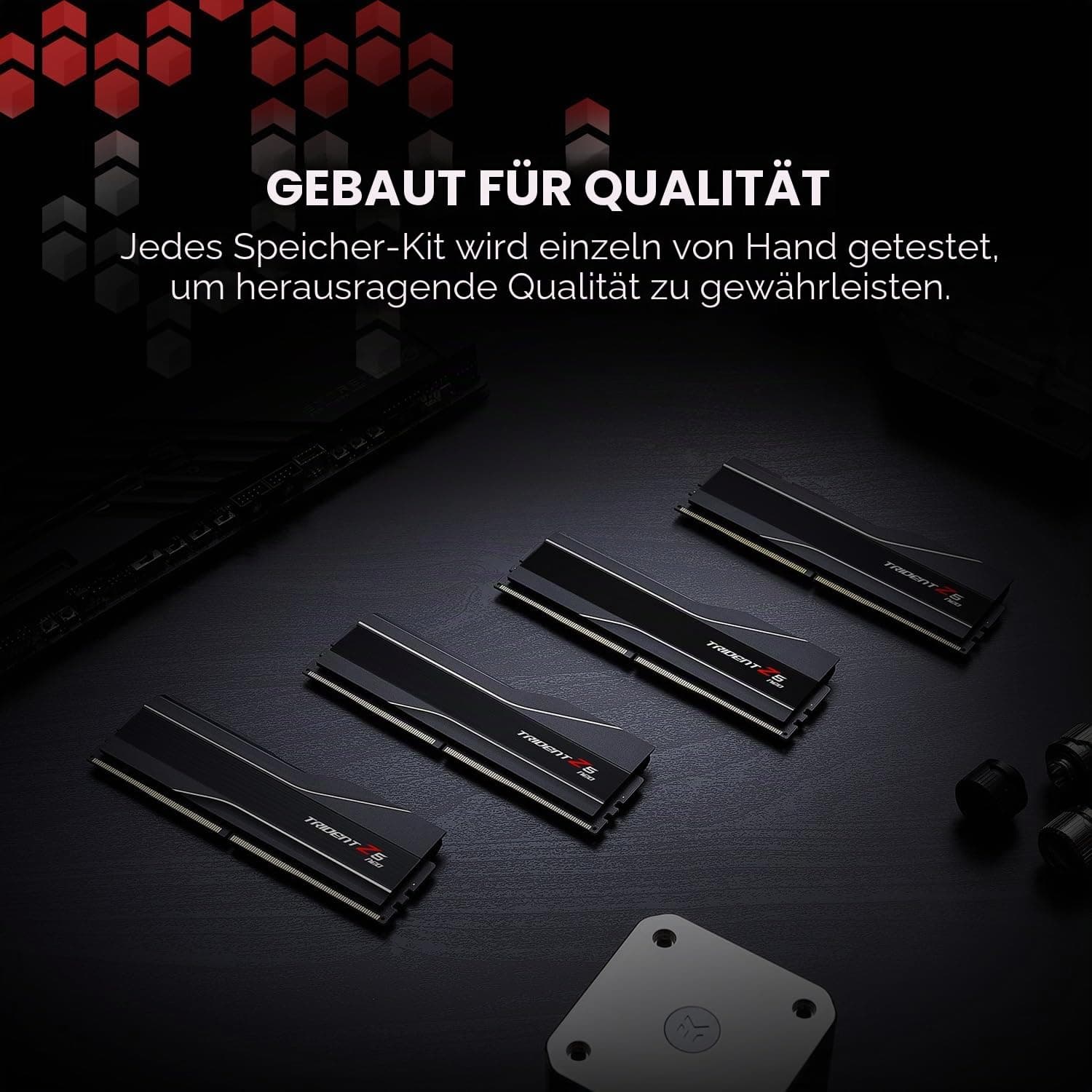 G.Skill Trident Z5 NEO 32GB DDR5 PC 6000 CL30 (2x16GB) F5-6000J3038F16GX2-TZ5N Matte Black Bild 8