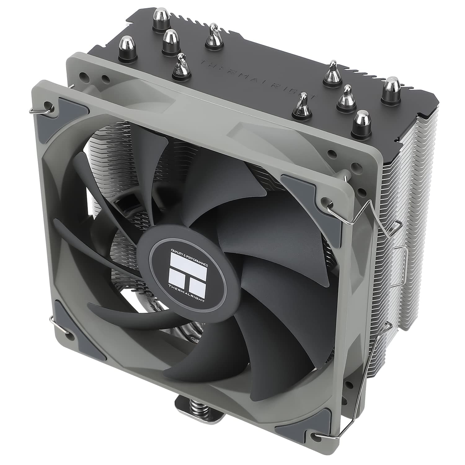 Thermalright TR AK120 SE CPU Kühler für AMD und Intel, Einzelturm Stille Kühlung, 1550 U/min, 5 Wärmerohre PC Kühlung, Kompatibel mit AM5/AM4/LGA1851/1700/1200/1150/1151/1155/1156, 148mm Höhe