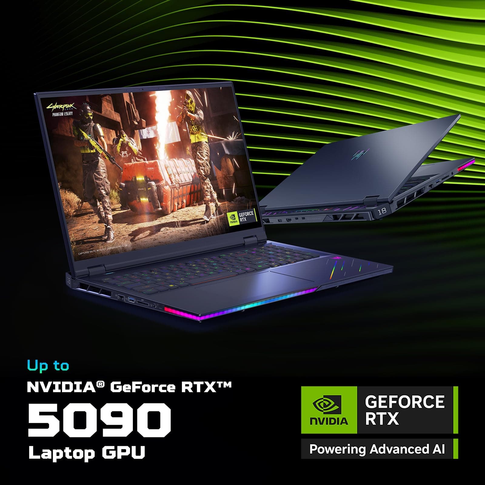 acer Predator Helios 18 AI PH18-73-950M Notebook Gaming, Intel Core Ultra 9 275HX, 64GB RAM, 3TB SSD, Display 18" WQUXGA IPS Mini LED, NVIDIA GeForce RTX 5090 24GB GDDR7, Windows 11 Home intel core ultra 9 275hx NVIDIA RTX 5090 RAM 64 GB | SSD 3 TB Bild 4