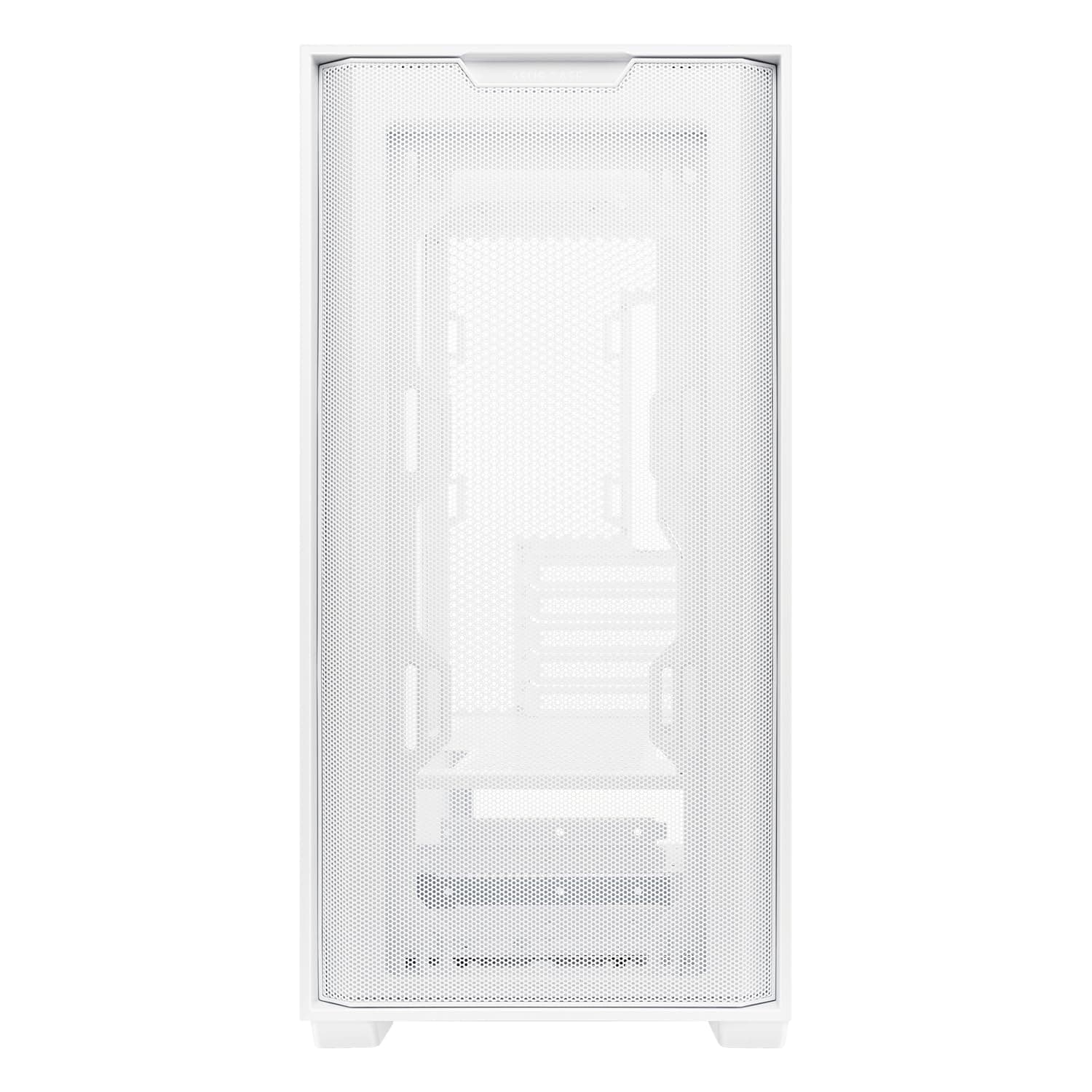 ASUS A21 Micro-ATX Gaming Gehäuse White (kompatibel mit 360 mm Radiatoren, 380 mm Grafikkarten, Frontpanel-Mesh, Fach für Kabelmanagement, weiß) Bild 7
