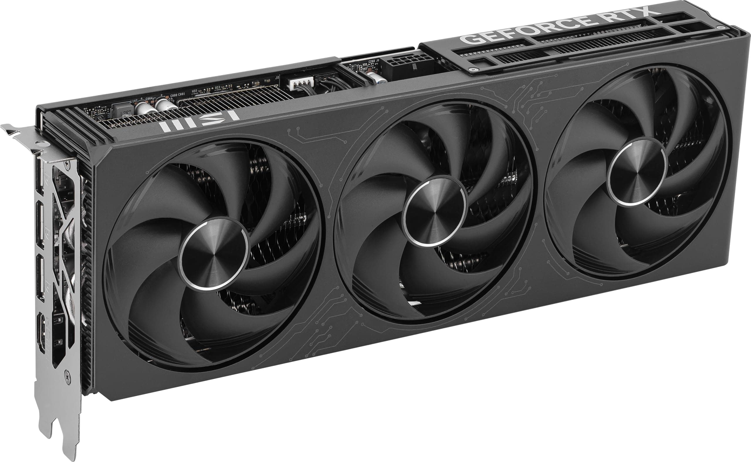 msi Gaming RTX 5080 16G Inspire 3X OC Black Grafikkarte (16GB GDDR7, 256-Bit, Extreme Clock 2655MHz, DisplayPort x 3 2.1a, HDMI 2.1b, NVIDIA Blackwell Architecture) Bild 3