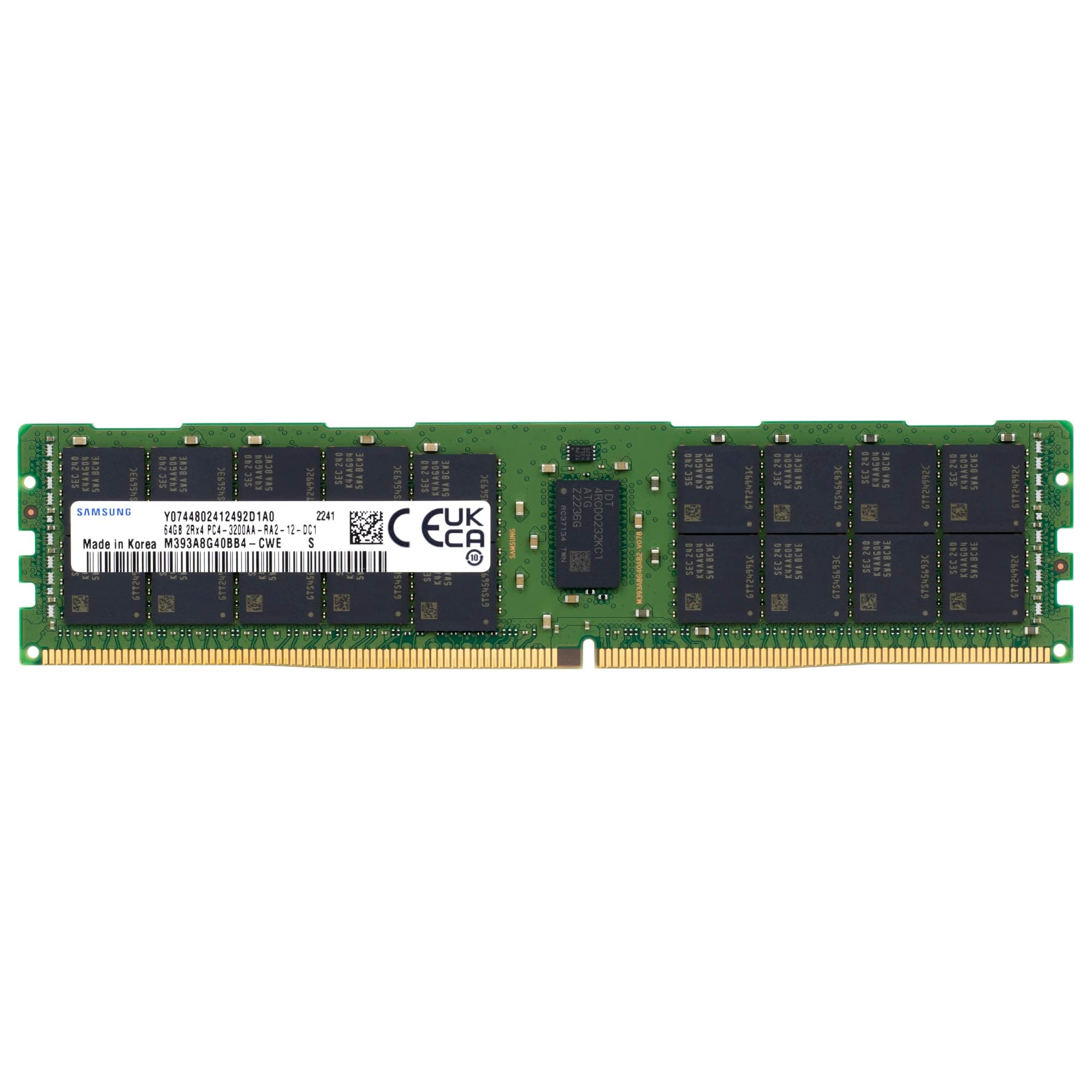 Samsung 64GB DDR4 3200MHz RDIMM 2Rx4 ECC 1.2V Bild 2