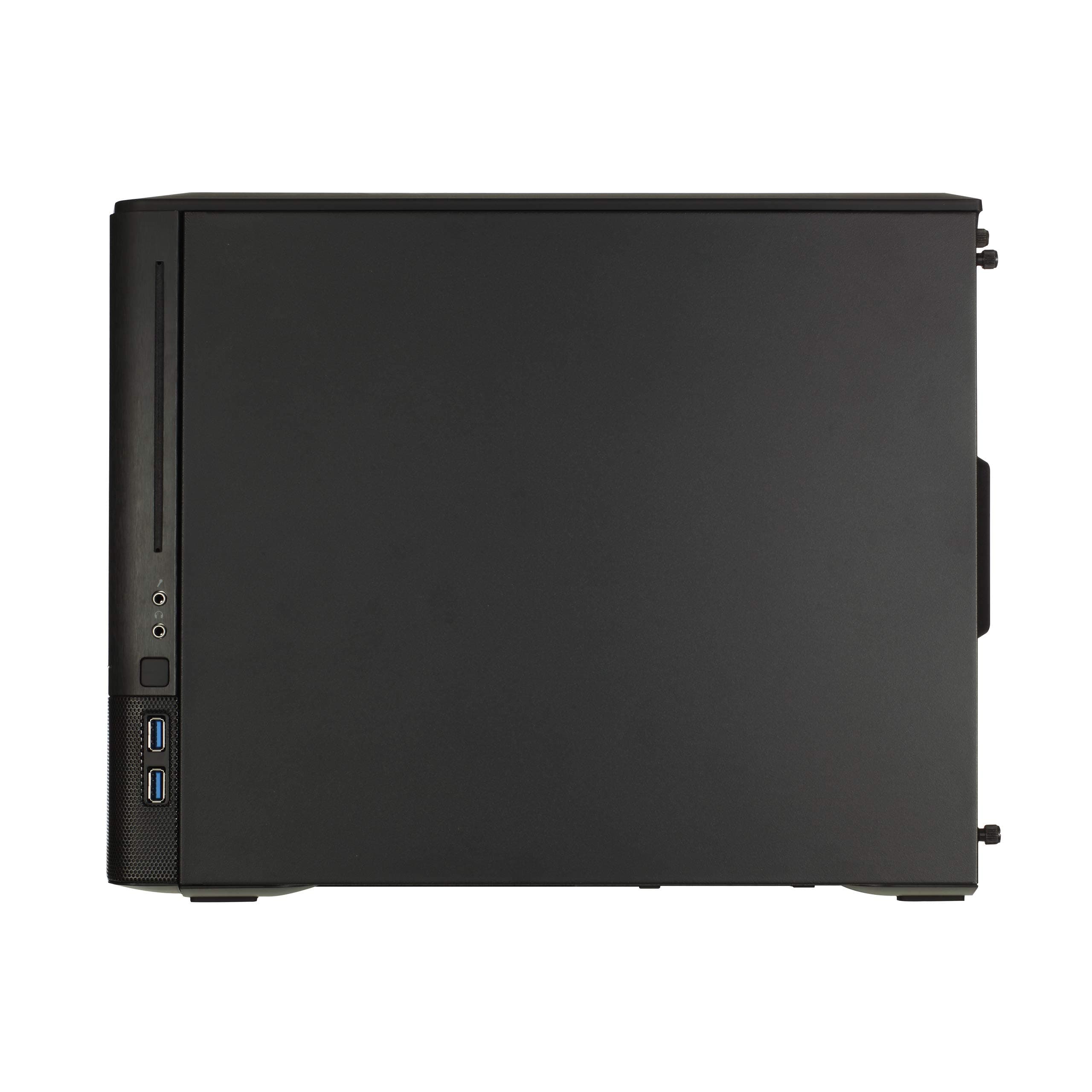 Fractal Design Node 804 - Black - Compact Computer Case - mATX - High Airflow - Modular Interior - 3X Fractal Design Silent R2 120mm Fans Included - Water-Cooling Ready - USB 3.0 -Window Side Panel Bild 7
