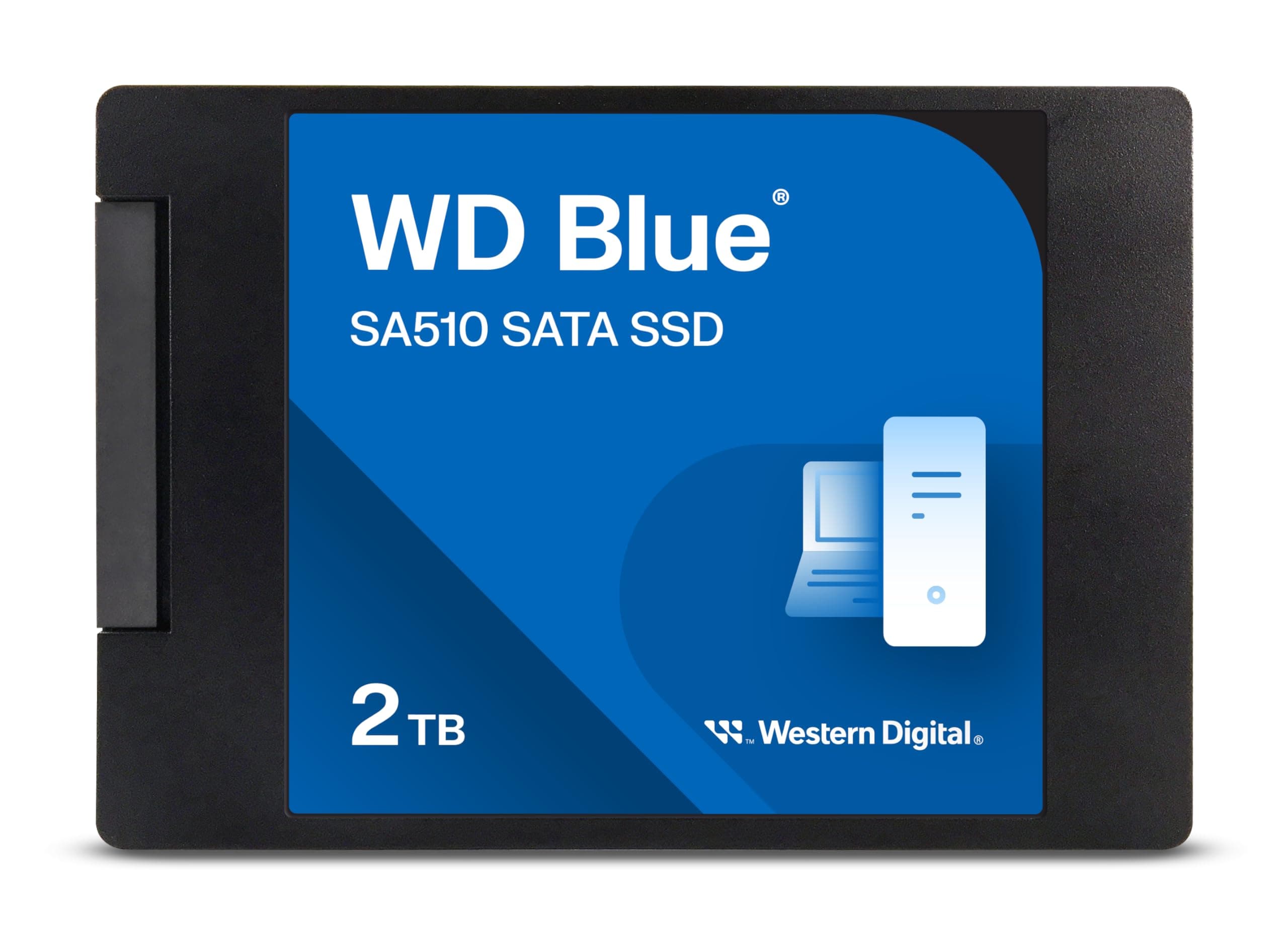 WD Blue SA510 SATA SSD 2 TB 2,5 Zoll (Lesen bis 560 MB/s, Schreiben bis 520 MB/s, Upgrade für PC/Laptop, dreimonatiges Probeabo von Dropbox Professional, Western Digital SSD Dashboard) Bild 2
