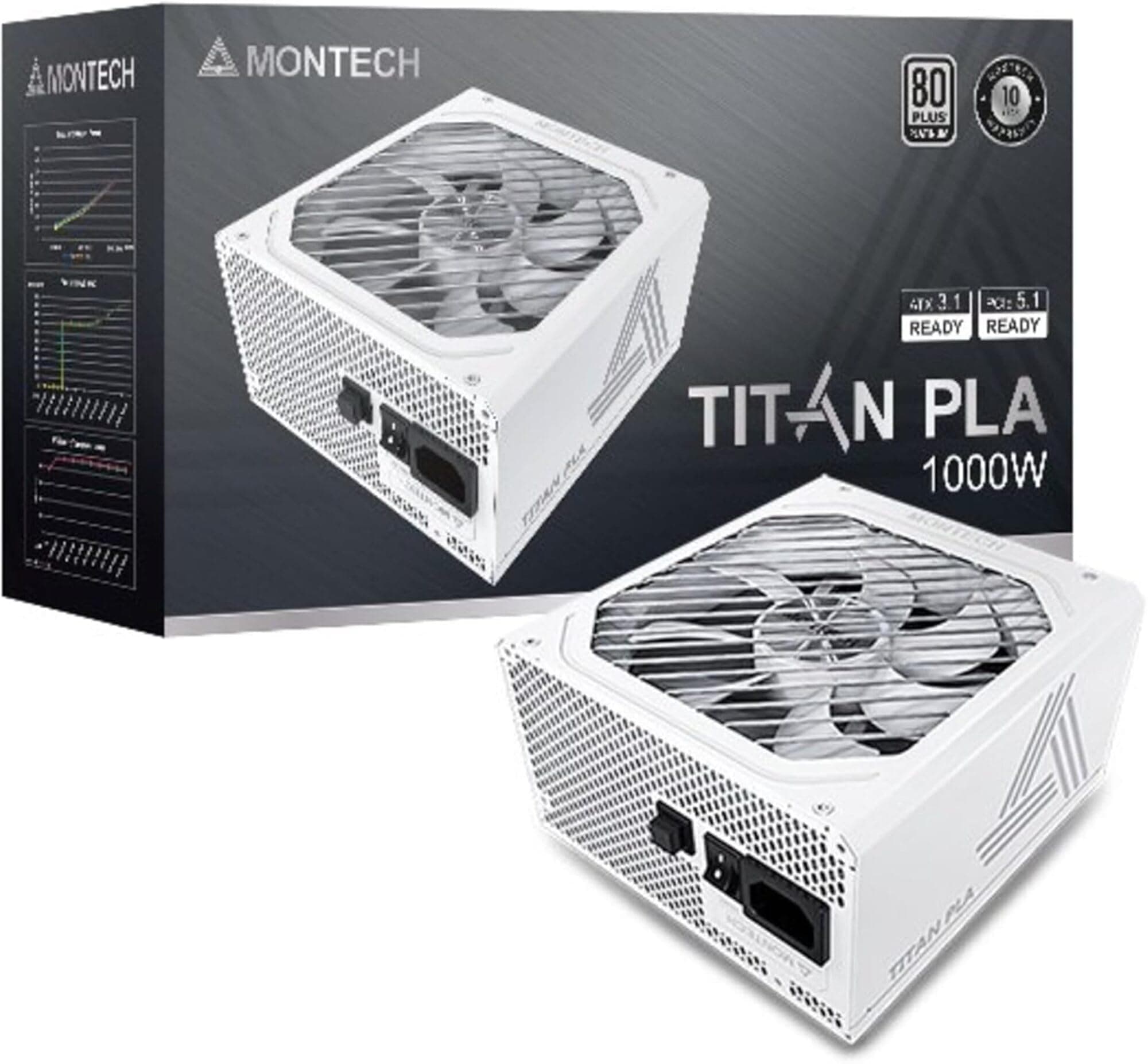 Montech Titan Platinum 1000 W Netzteil Bild 2