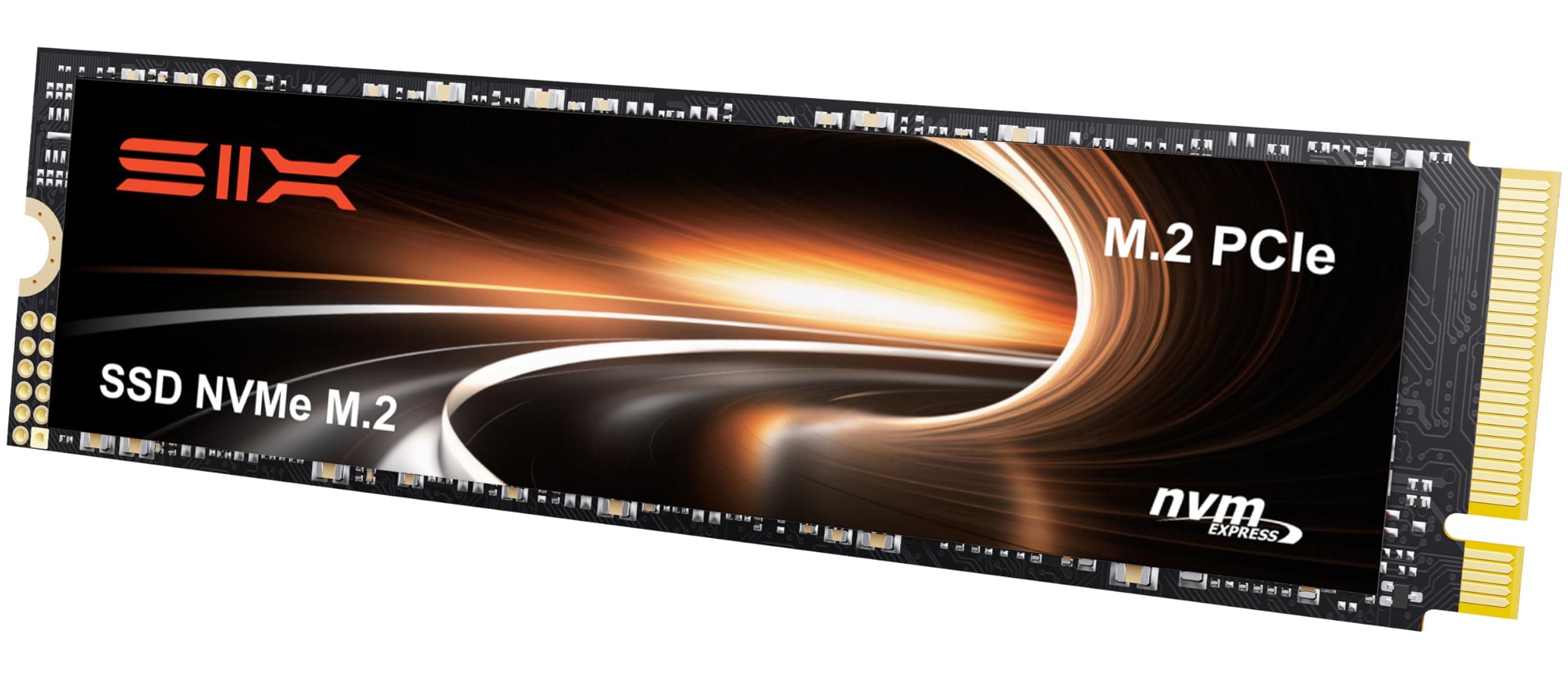 SIX NVME M.2 SSD PCIe 4.0-512G 2280 ssd, Lesen bis zu 7.000MB/s für Gaming PS5 Speichererweiterung mit heatsink, Interne Solid-State-Laufwerk gen 4x4 für Laptop Desktop Bild 2