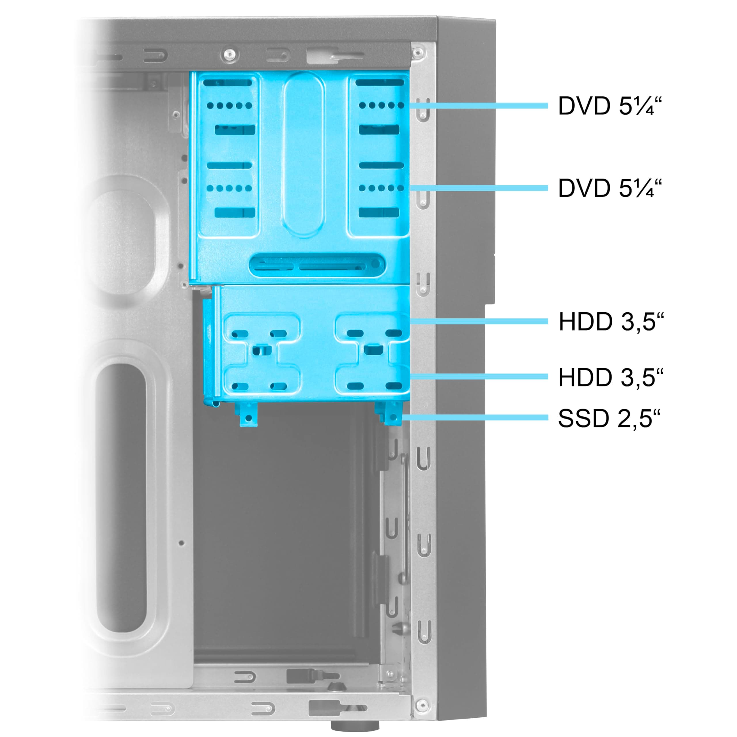 Ankermann Office Pro 9600X | AMD Ryzen 5 9600X | 16GB DDR5 RAM | 1TB NVMe SSD | Windows 11 | MS Office 2024 Bild 5