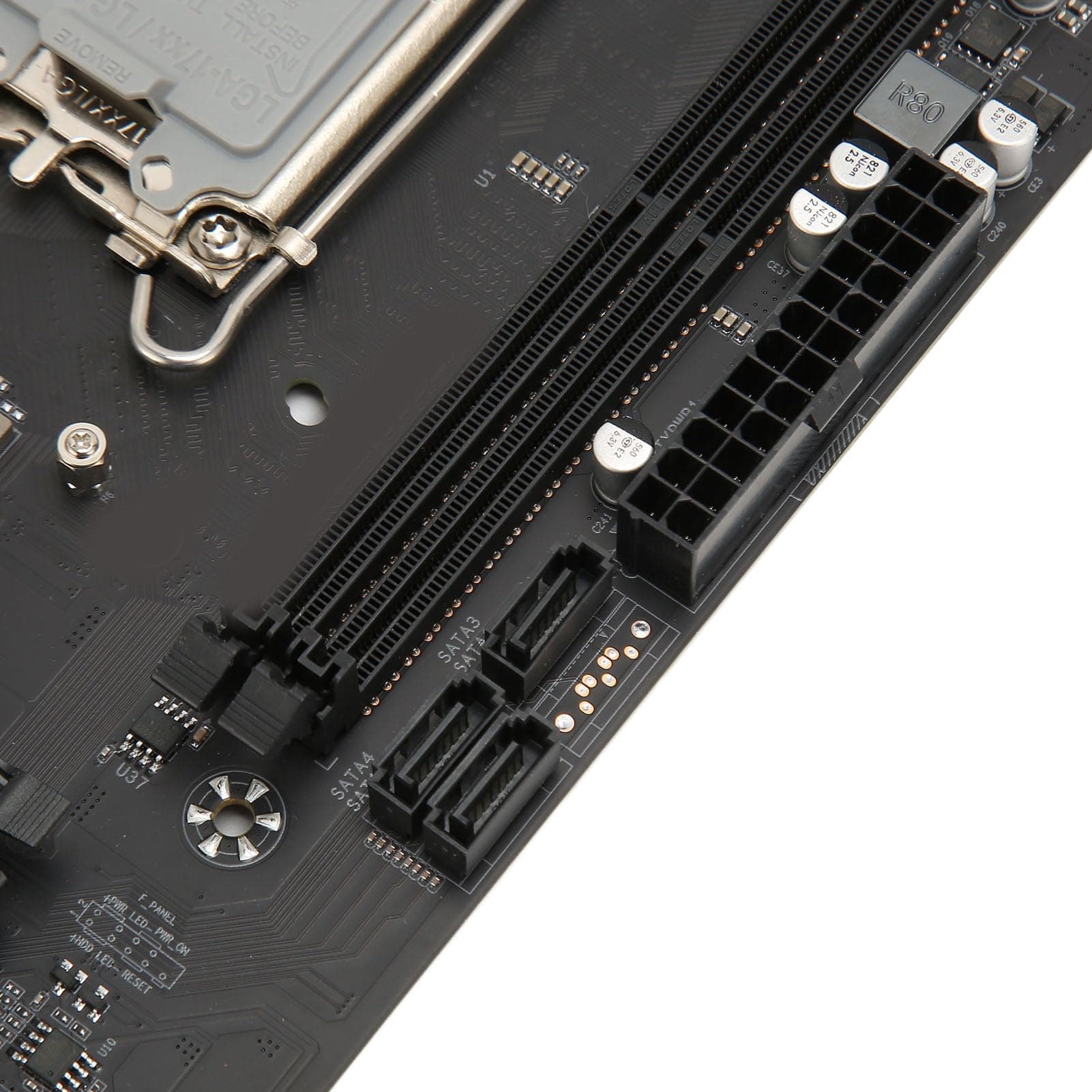 B760 M5 WiFi-Gaming-Motherboard, LGA 1700 DDR5 Dual-Channel-PC-Motherboard für -Prozessoren, PCIe 4.0, 2 M.2-Steckplätze, USB 3.2 Gen2, Desktop-Motherboard für Desktop-Gaming Bild 3