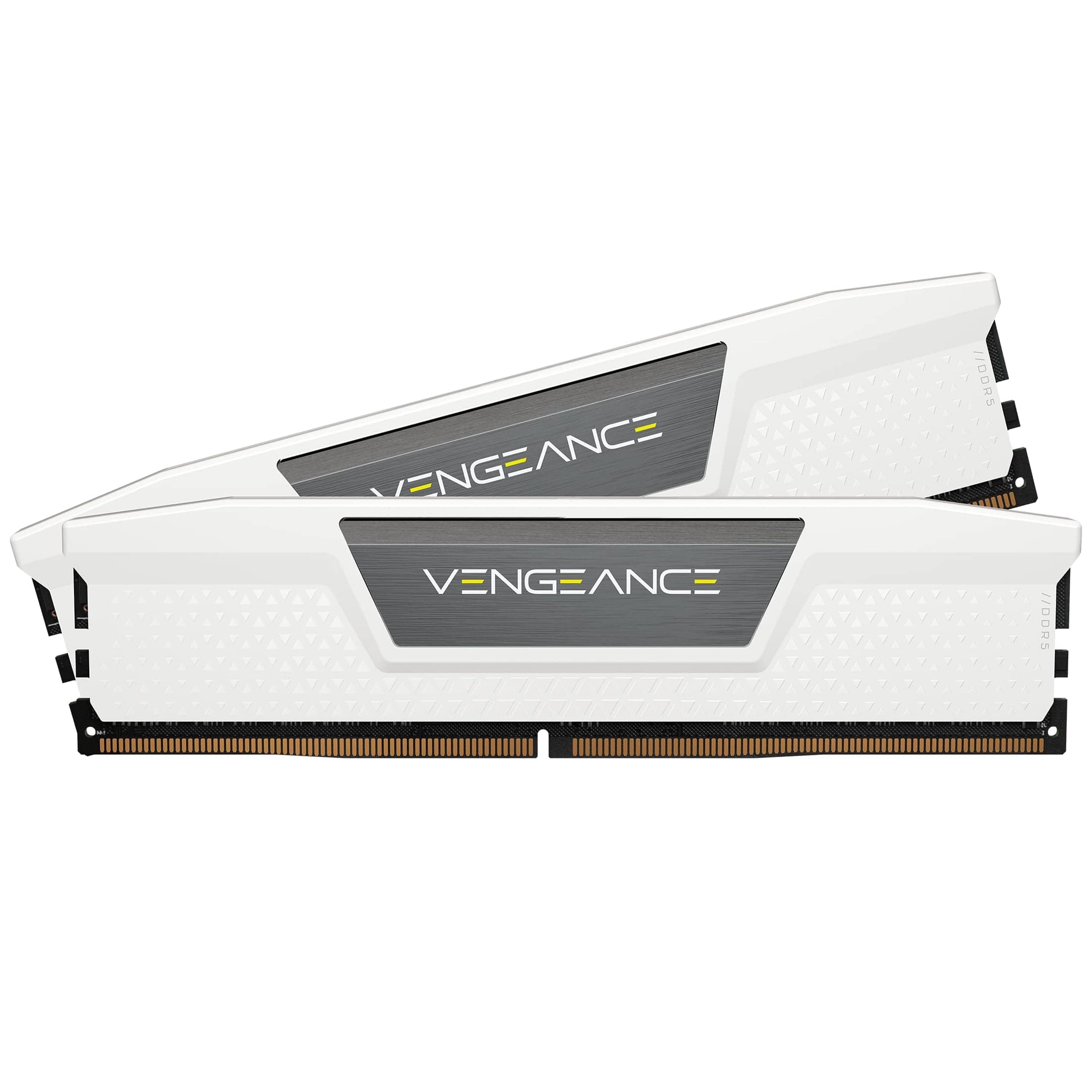 CORSAIR Vengeance DDR5 RAM 32GB (2x16GB) Bis zu 6000MHz CL30-36-36-76 1.4V AMD EXPO Intel XMP 3.0 Desktop-Arbeitsspeicher – Weiß (CMK32GX5M2B6000Z30W) Bild 2