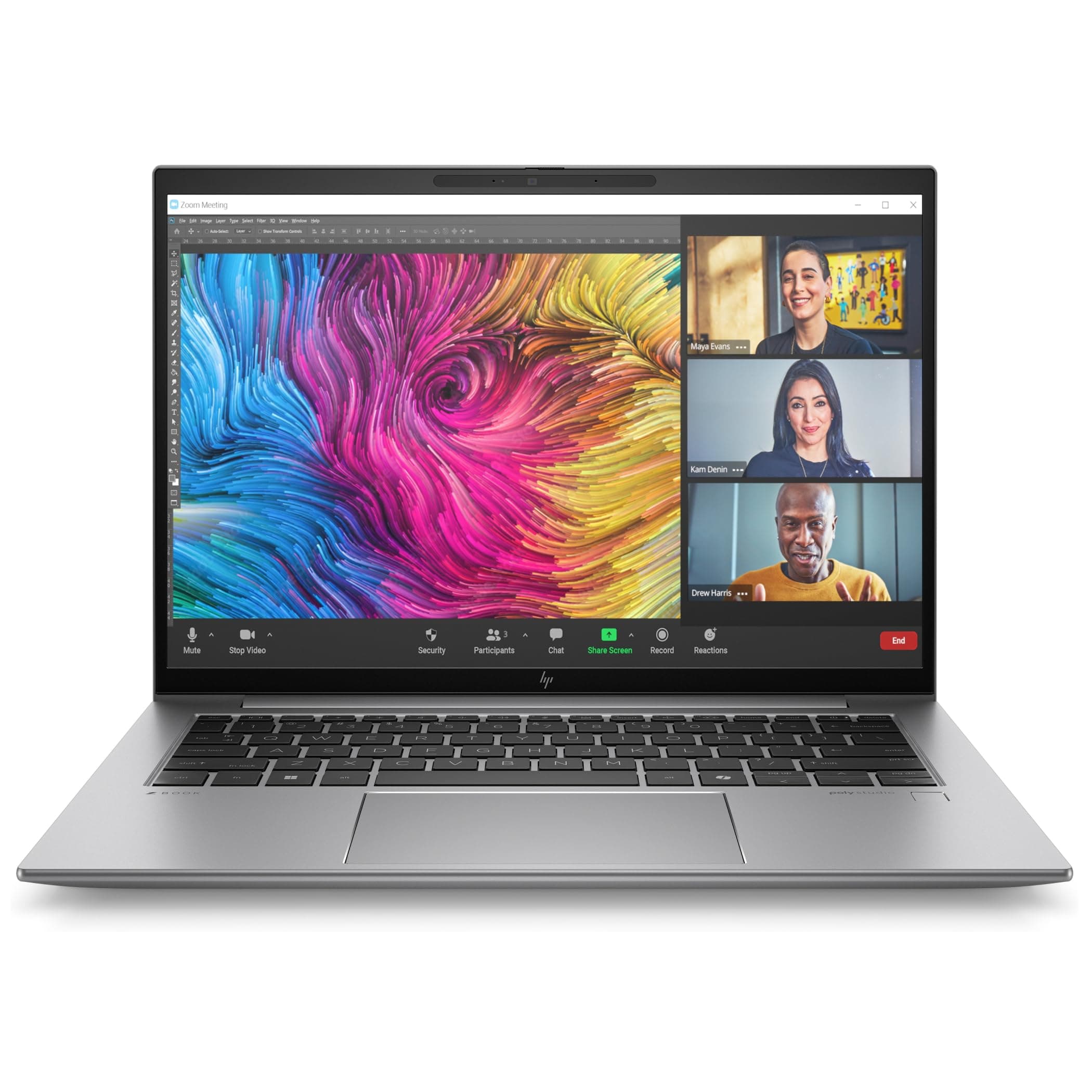 HPP HP ZBook Firefly 14 G11 Mobile-Workstation, 14" WQXGA, Ultra 7 155H, 32GB, Bild 8
