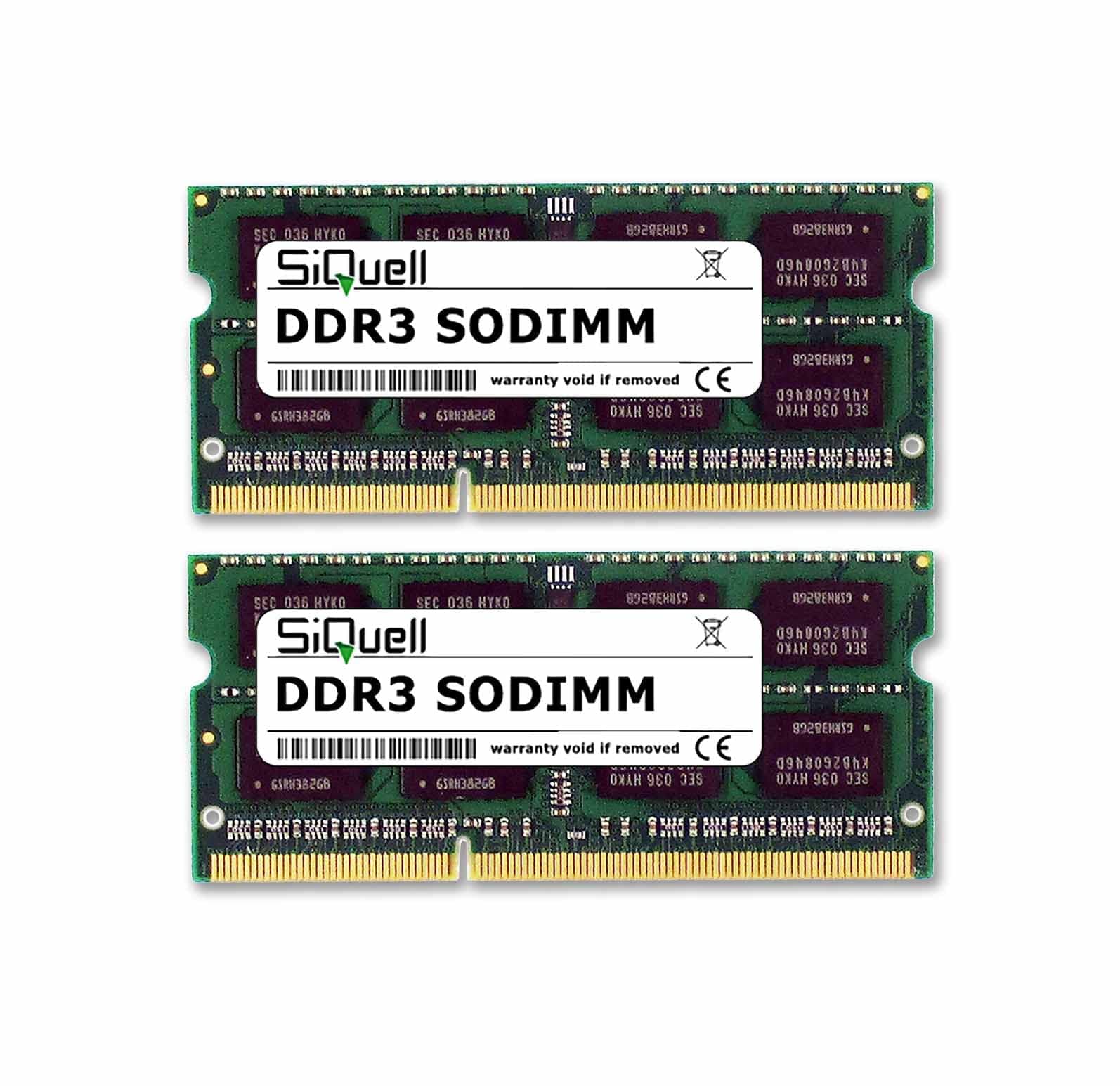 8GB Kit (2x4GB) RAM Arbeitsspeicher kompatibel mit QNAP TS-251A,TS-251+, TS-451A (PC3L-12800S)