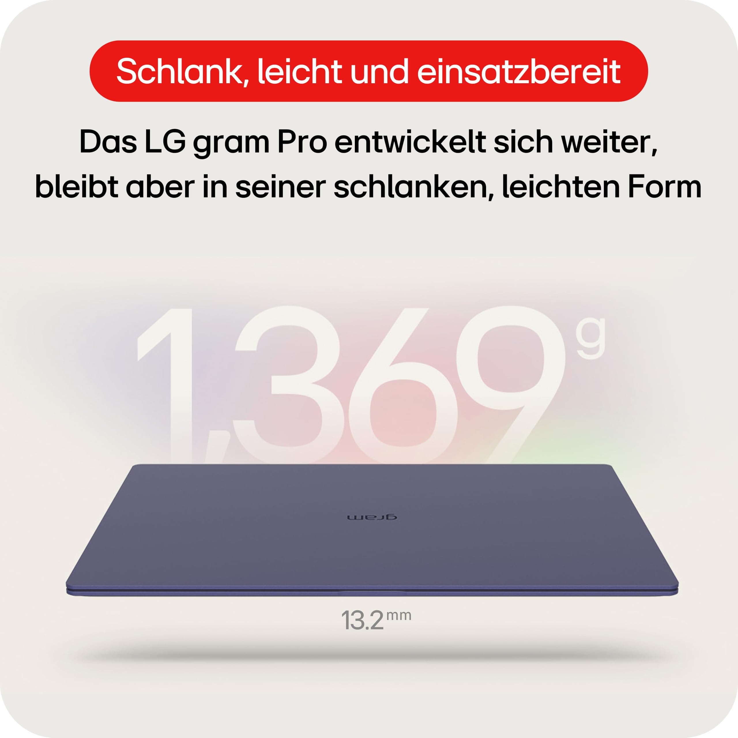 LG Gram Pro 17, 17 Zoll IPS Notebook, Intel Core Ultra 7 255H, Intel Arc 140T GPU, 16GB RAM, 1TB SSD, Schwarz Intel Core Ultra 7 | Windows 11 Home | 2025 16.0 GB LG gram Pro | Schwarz Bild 2