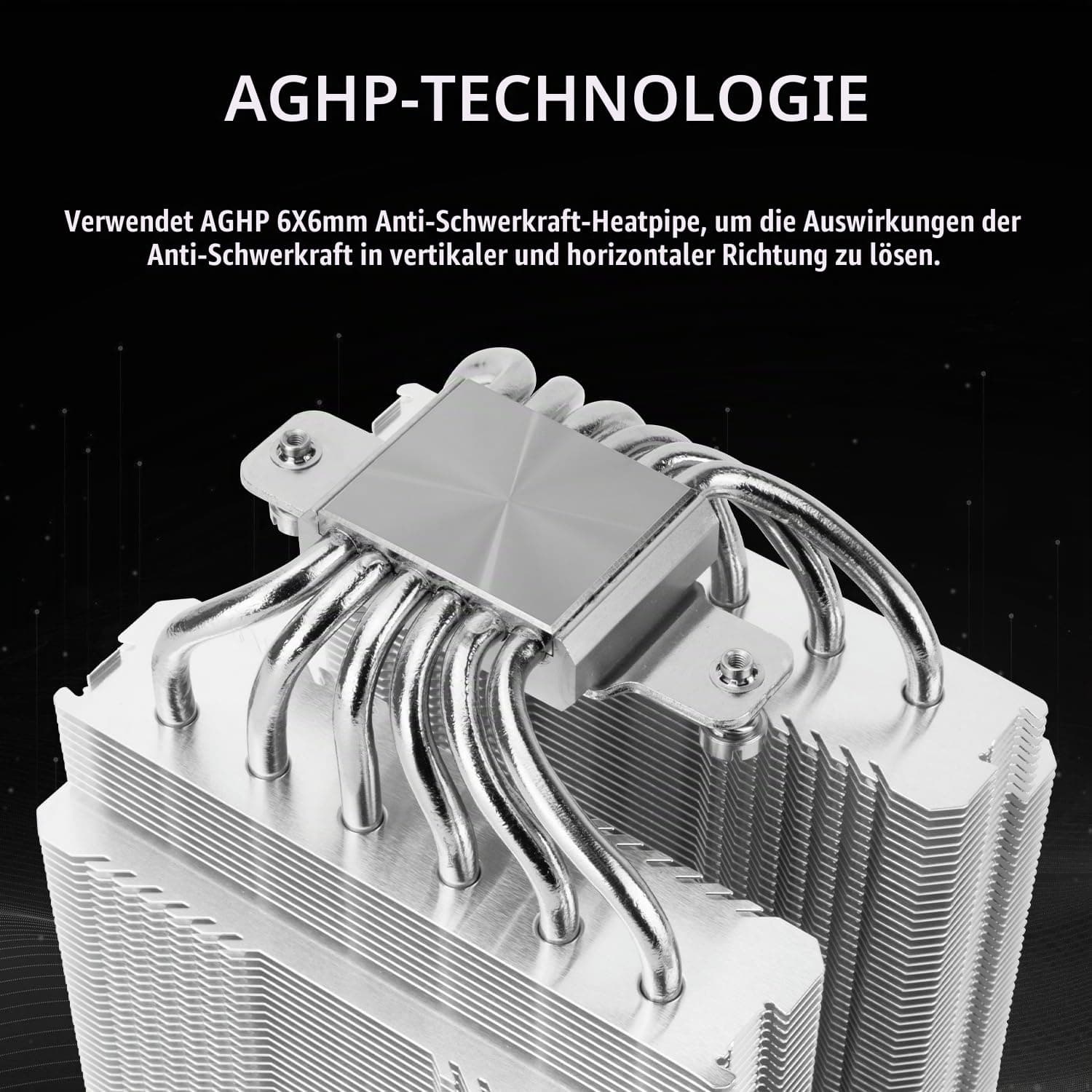 Thermalright Peerless Assassin 120 Digital ARGB White CPU-Kühler, Kühlung mit Doppeltürmen und Doppellüftern,CPU-Luftkühler,Digitale Bildschirmabdeckung,für AM4/AM5,Intel LGA1851/1700/115X/1200 Bild 3