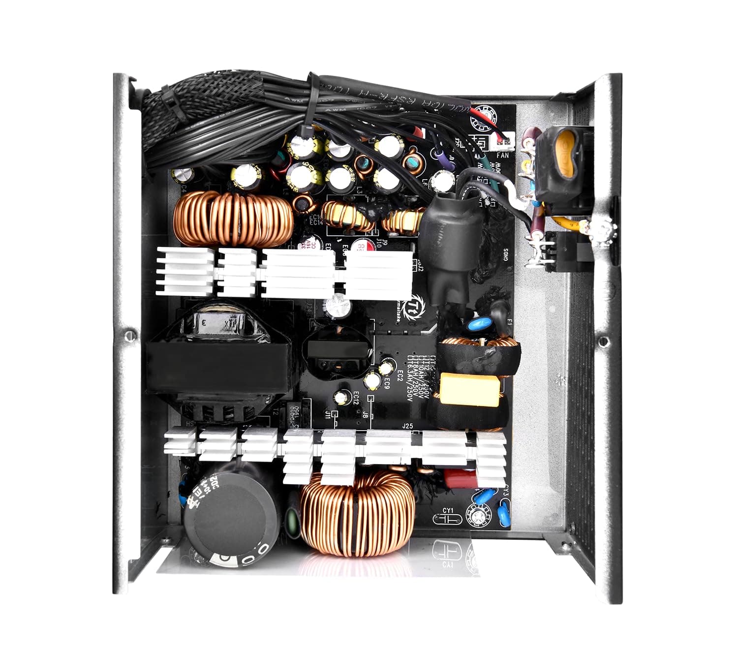 Thermaltake Smart BX3 Pro SE 850W | Non Modular | 80 Plus Bronze | EU | Etched Flat Cables | Gen 5 | Leiser Betrieb | Hydraulisch gelagerter Lüfter Bild 7