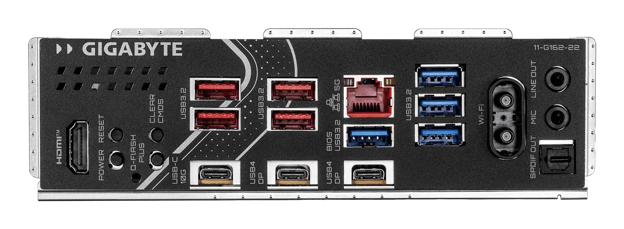 GIGABYTE X870E Eagle X3D WIFI7 Mainboard – Unterstützt AMD Ryzen 9000 CPUs, digitales 14+2+2-Phasen-VRM, bis zu 9000 Hz DDR5 (OC), 1× PCIe 5.0 + 3× PCIe 4.0, Wi-Fi 7, 5-GbE-LAN, USB 4 Bild 7