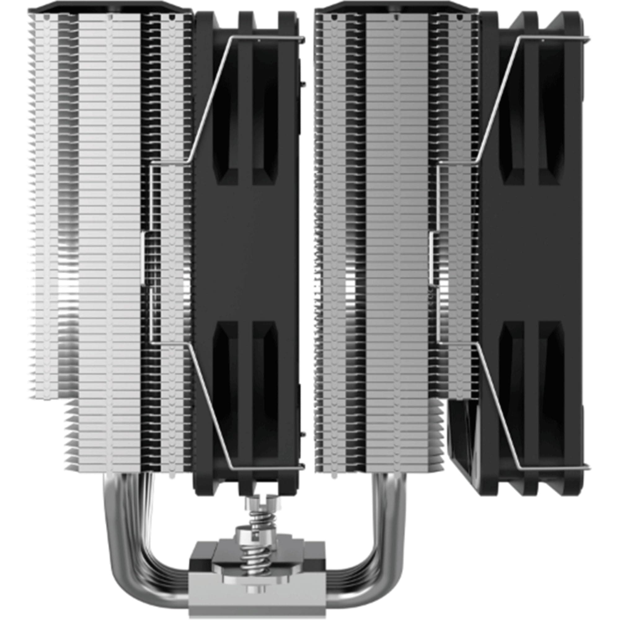 Titan Performance CPU-Luftkühler, Dual-Tower, 6 Kupfer-Heatpipes, 2x 120mm PWM Lüfter mit Hydro-Lager, TDP bis 265W, Kompatibel mit Intel LGA 115X/1200/1700/1851 und AMD AM4/AM5 Bild 5